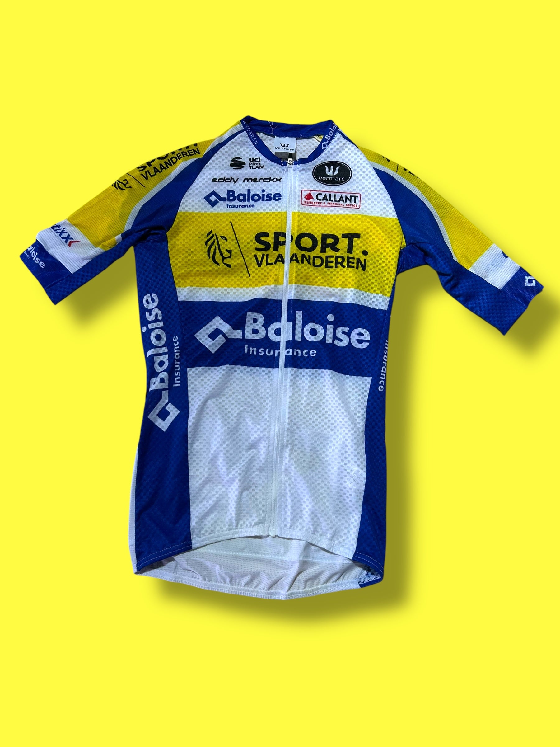 Summer Jersey, Bib Shorts, Vest, Cap and Mitts Bundle | Vermarc | Flanders Baloise| Pro Cycling Kit