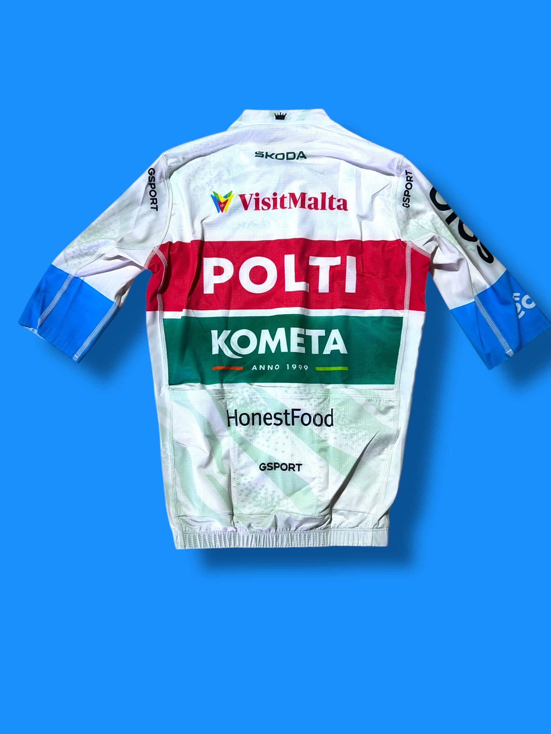 Aero Jersey, Bib Shorts, Arm Warmers, Leg warners, Socks Bundle|Polti Kometa G-Sport| Pro Cycling Kit