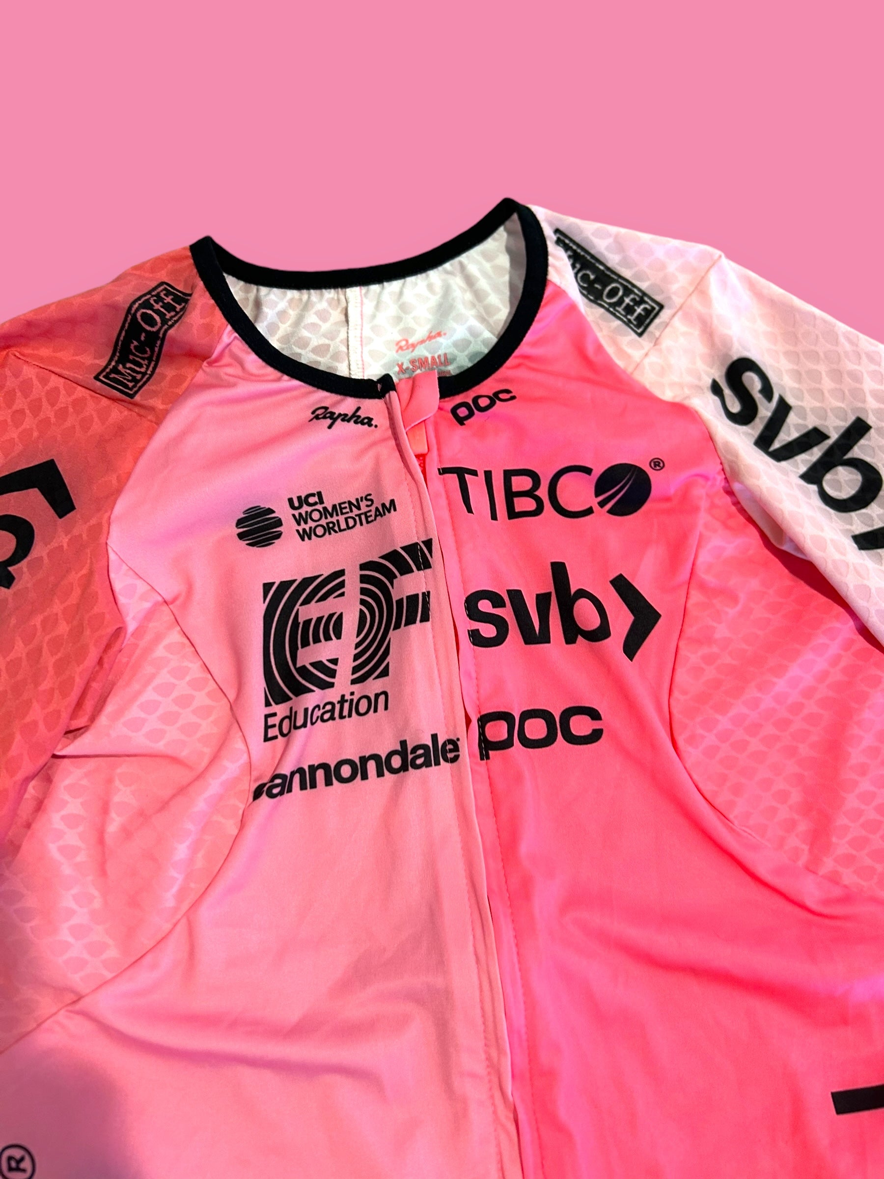 Short Sleeve Aero Jersey Womens | Rapha Pro Team | EF Education First | Pro Cycling Kit