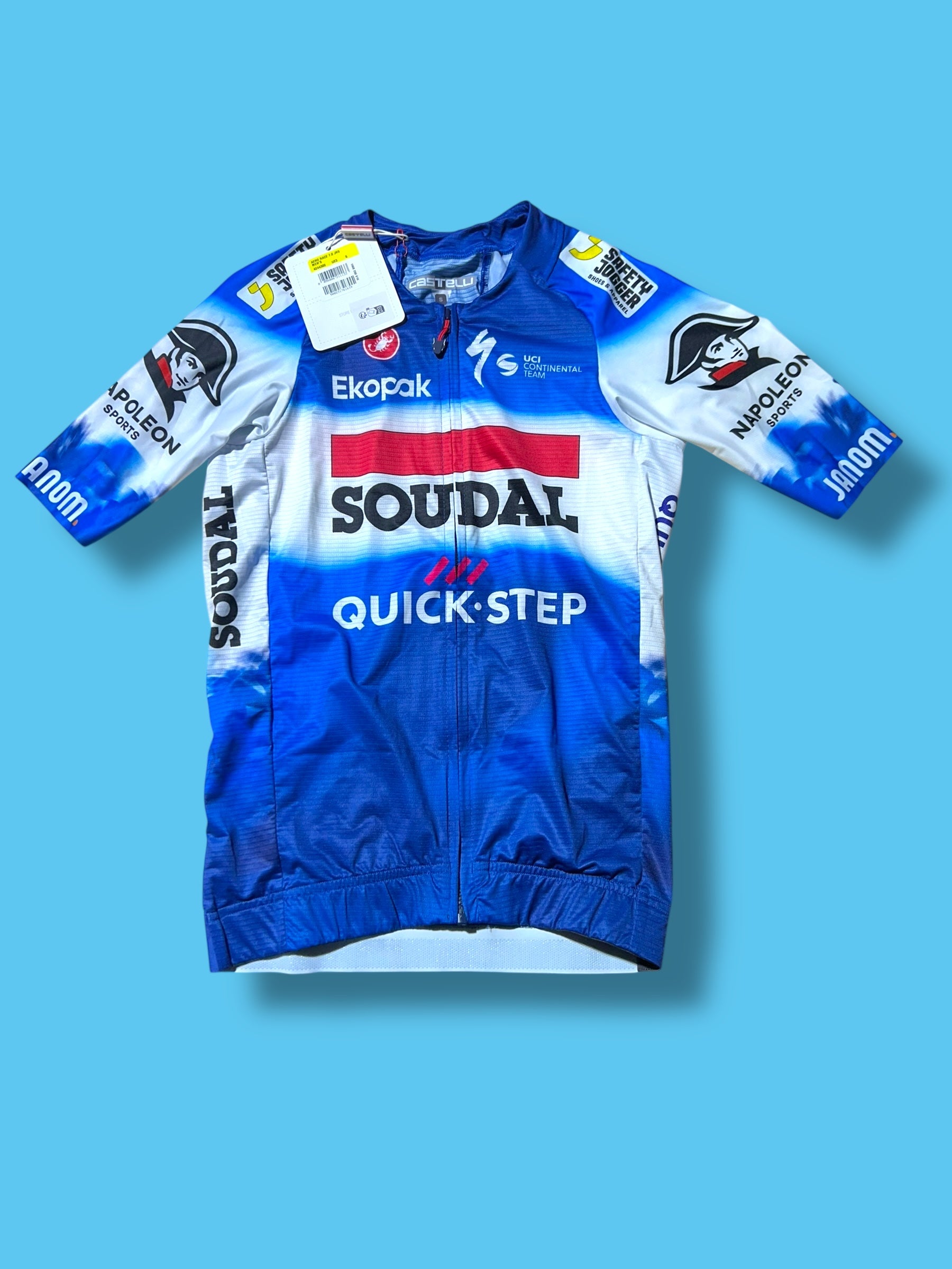 Aero Jersey 7.0 Race Lightweight Fast! | Castelli | Soudal Quick-Step| Pro Cycling Kit
