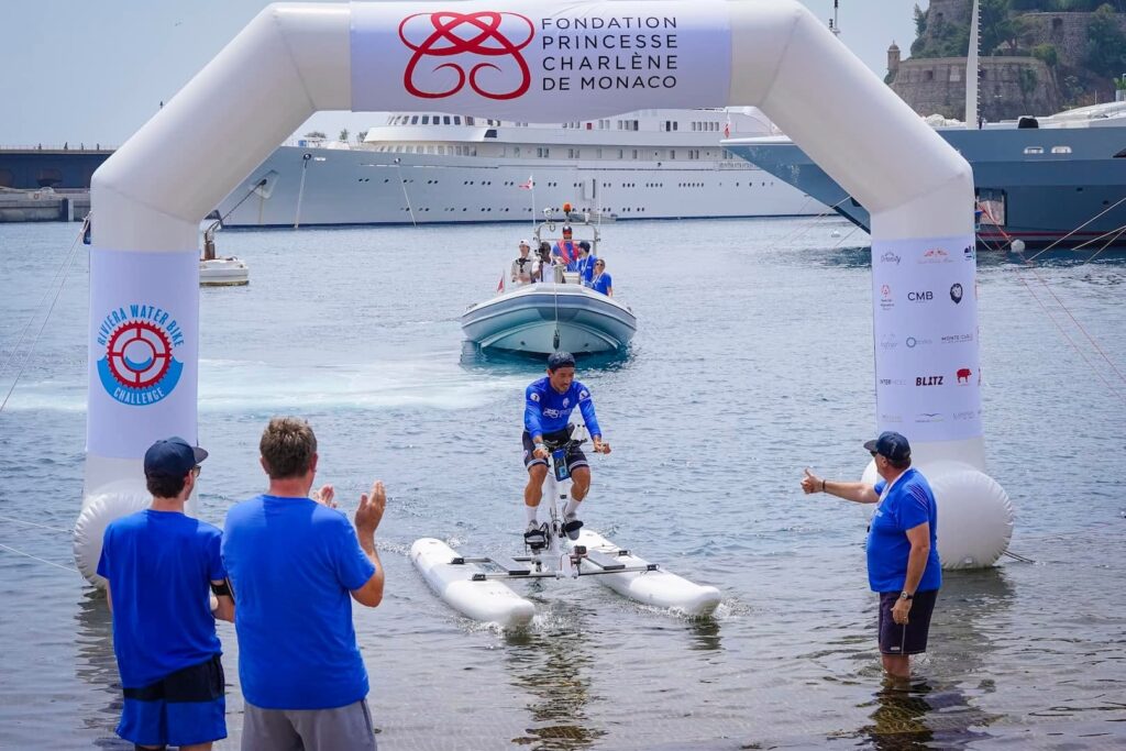 Caleb Ewan Monaco Waterbike Race Winning Jersey and Bib Short|Lotto Soudal |Vermarc Pro Cycling Kit