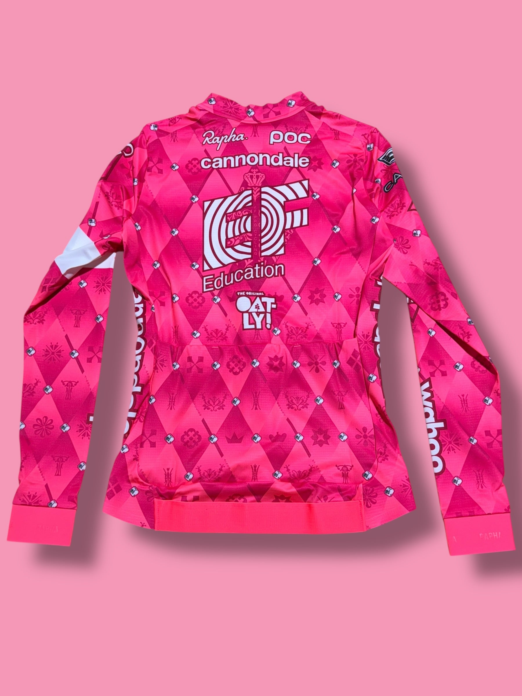 Womens Long Sleeve Pro Team Midweight Jersey|Rapha |EF Education First|Cycling