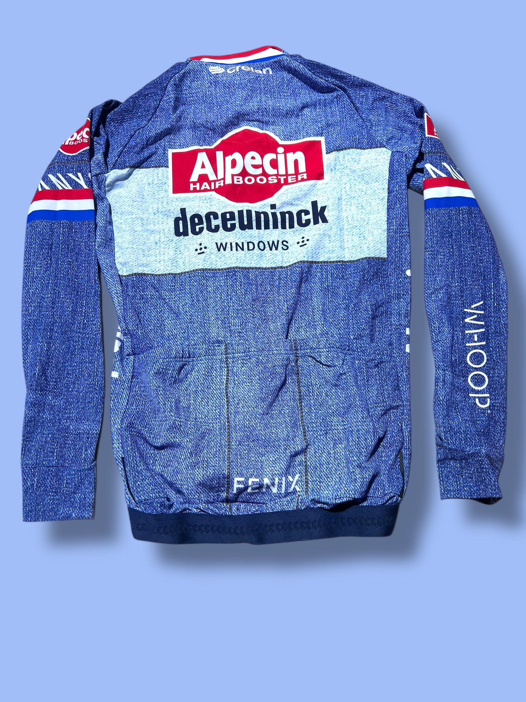 Winter Long Sleeve Jersey Thermal | Alpecin Deceuninck Kalas| Pro Cycling Kit