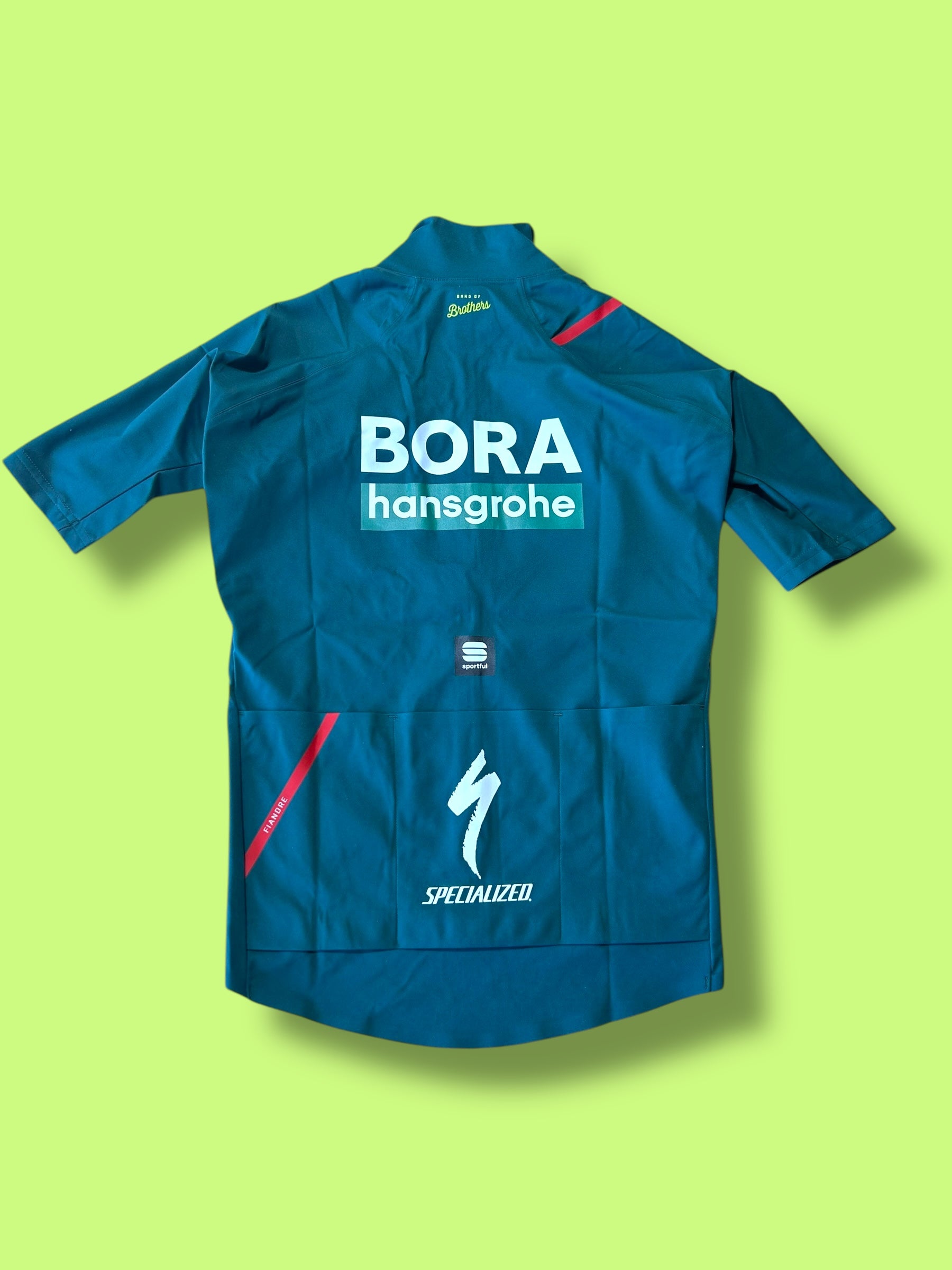 Fiandre Pro Rain Jacket Winter Team Issued| Sportful | Bora Hansgrohe| Pro Cycling Kit