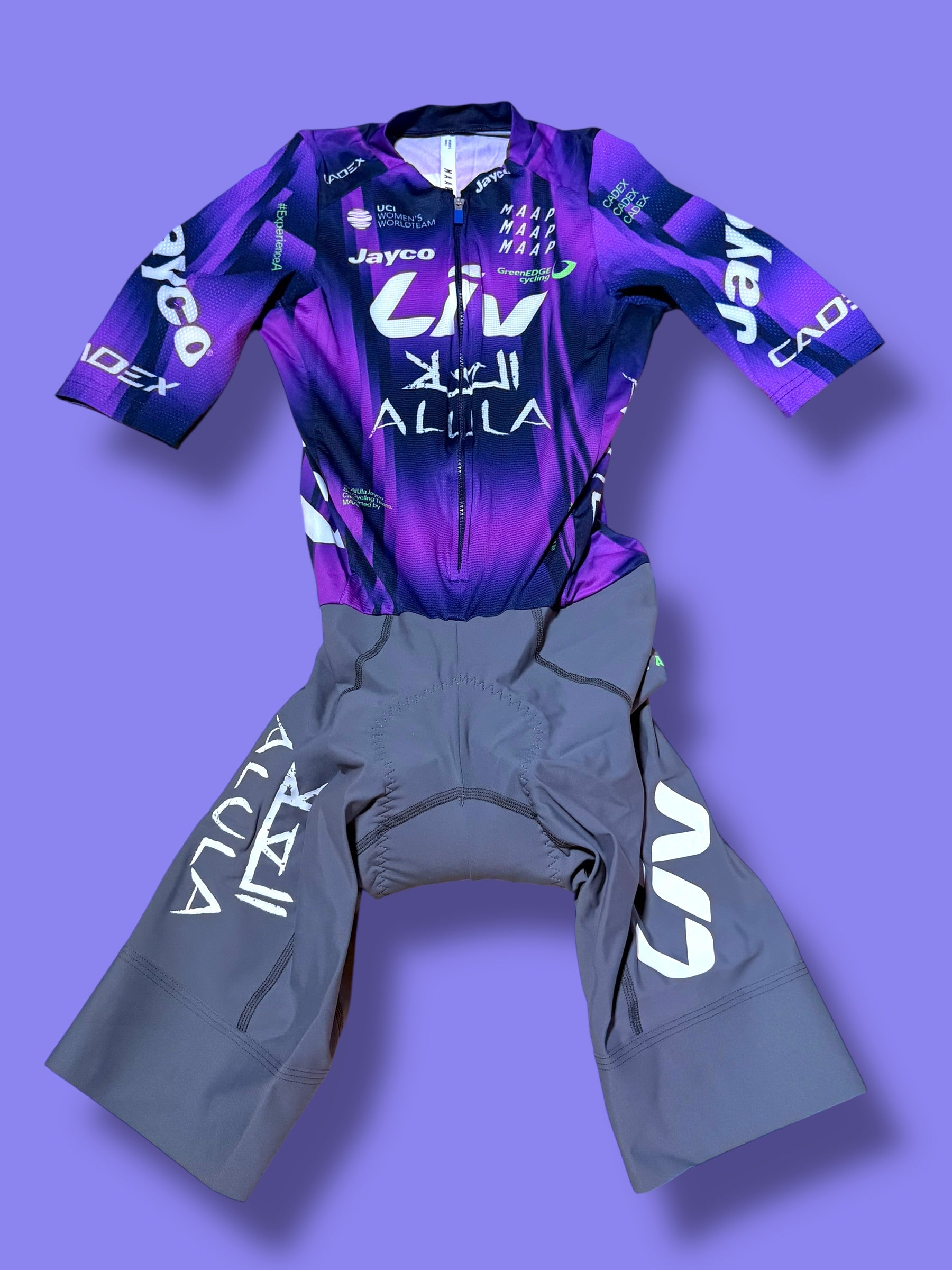 Womens Race Suit Aerosuit Roadsuit|MAAP |Liv Jayco Alula