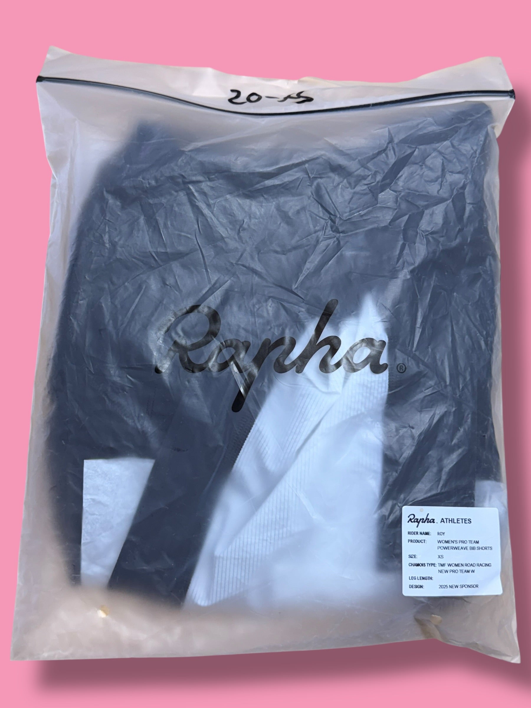 Womens Pro Team Powerweave Bib Shorts New Aero Design (prototype/exclusive!) |Rapha |EF Education First|Cycling