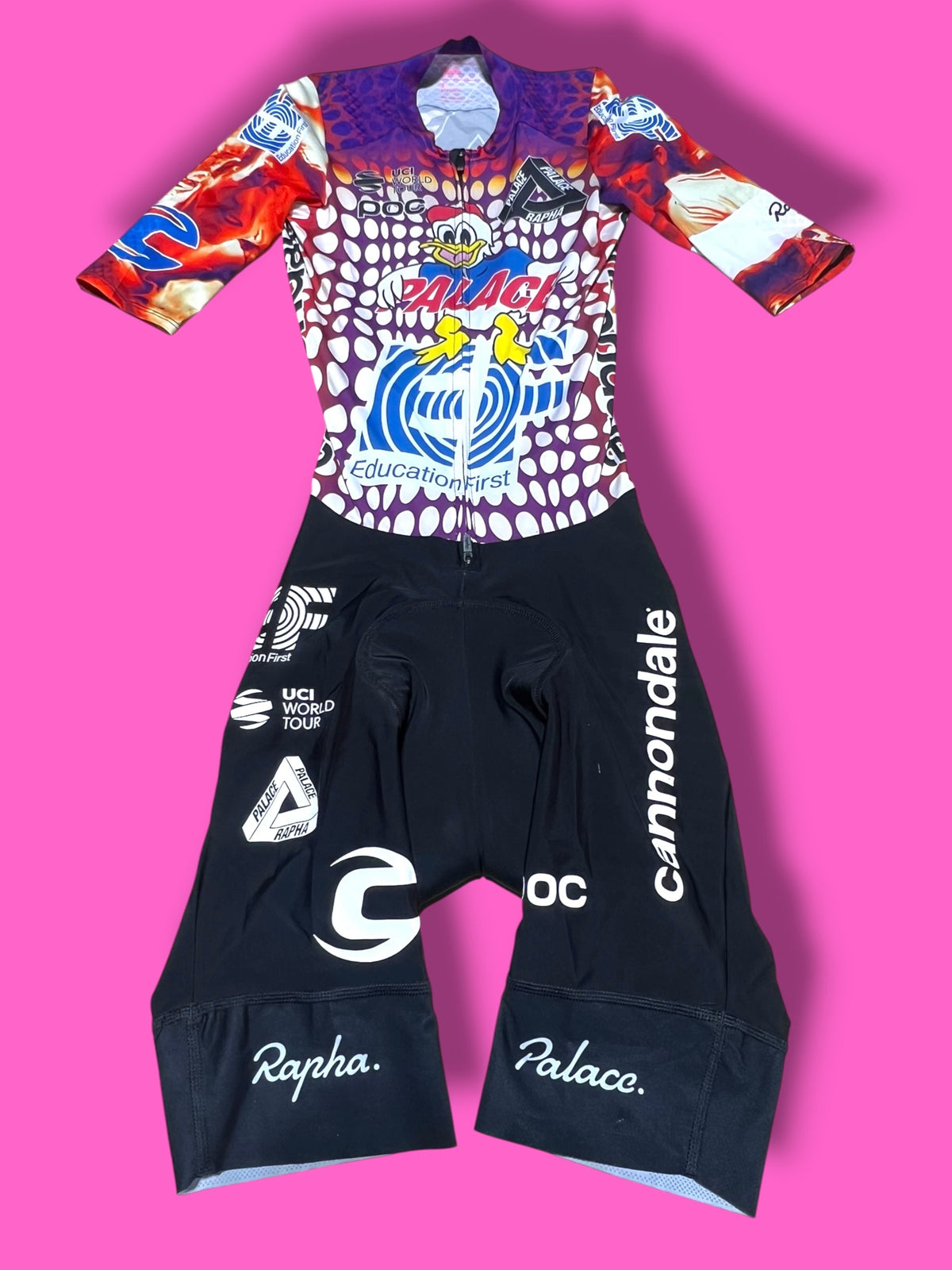 EF 2020 Pro Team Aero Race Suit Rapha-Palace Giro | EF Education First | Rapha Men's Pro Kit