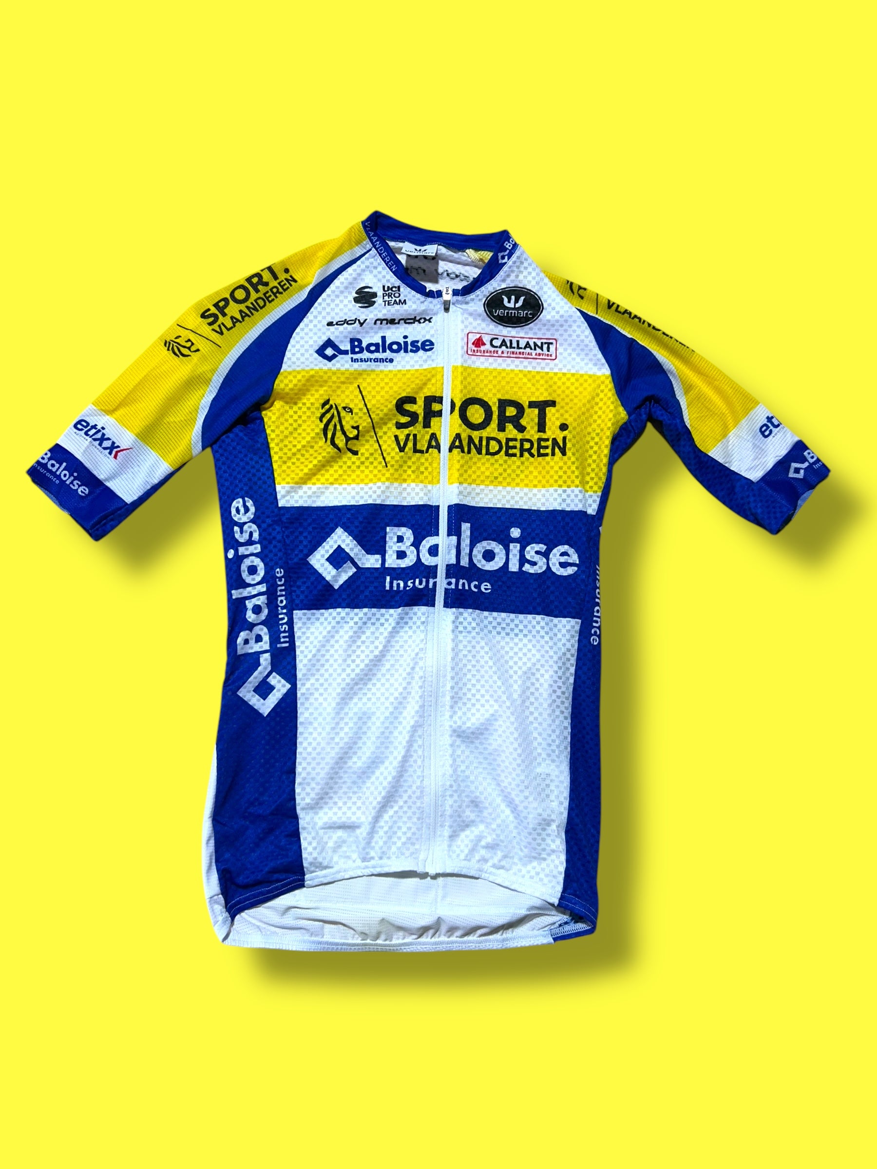 Summer Jersey, Bib shorts, Vest, Cap, Mitts Arm, Leg Warmers Bundle | Vermarc | Flanders Baloise| Pro Cycling Kit