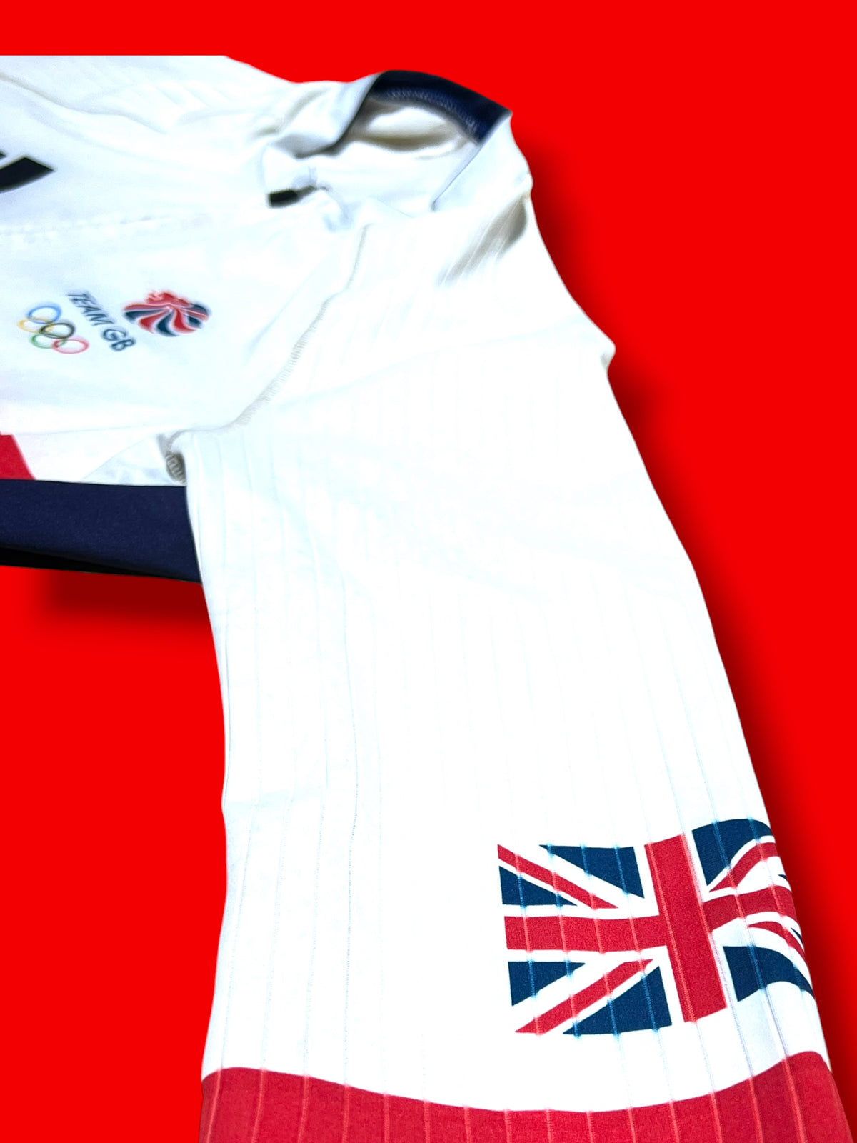 Racesuit Skinsuit Pockets |Team Great Britain GB |Addidas Pro Cycling Kit