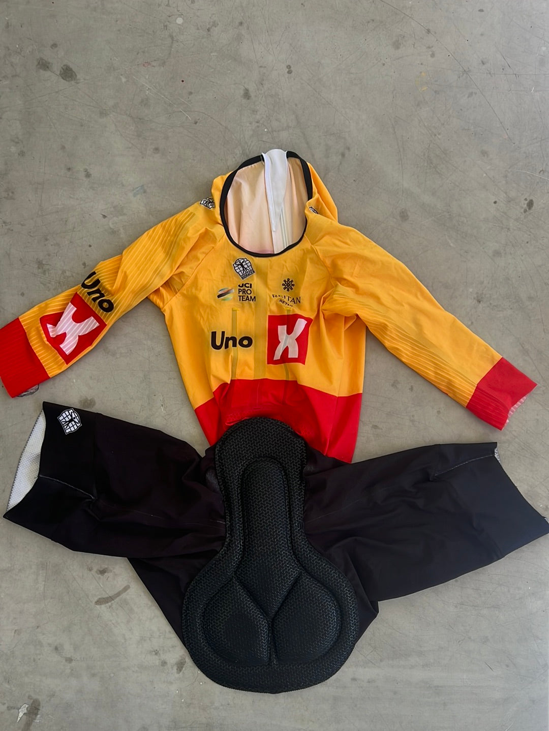 Uno-X | Bioracer Short Sleeve TT Suit | S | Pro-Issued Team Kit