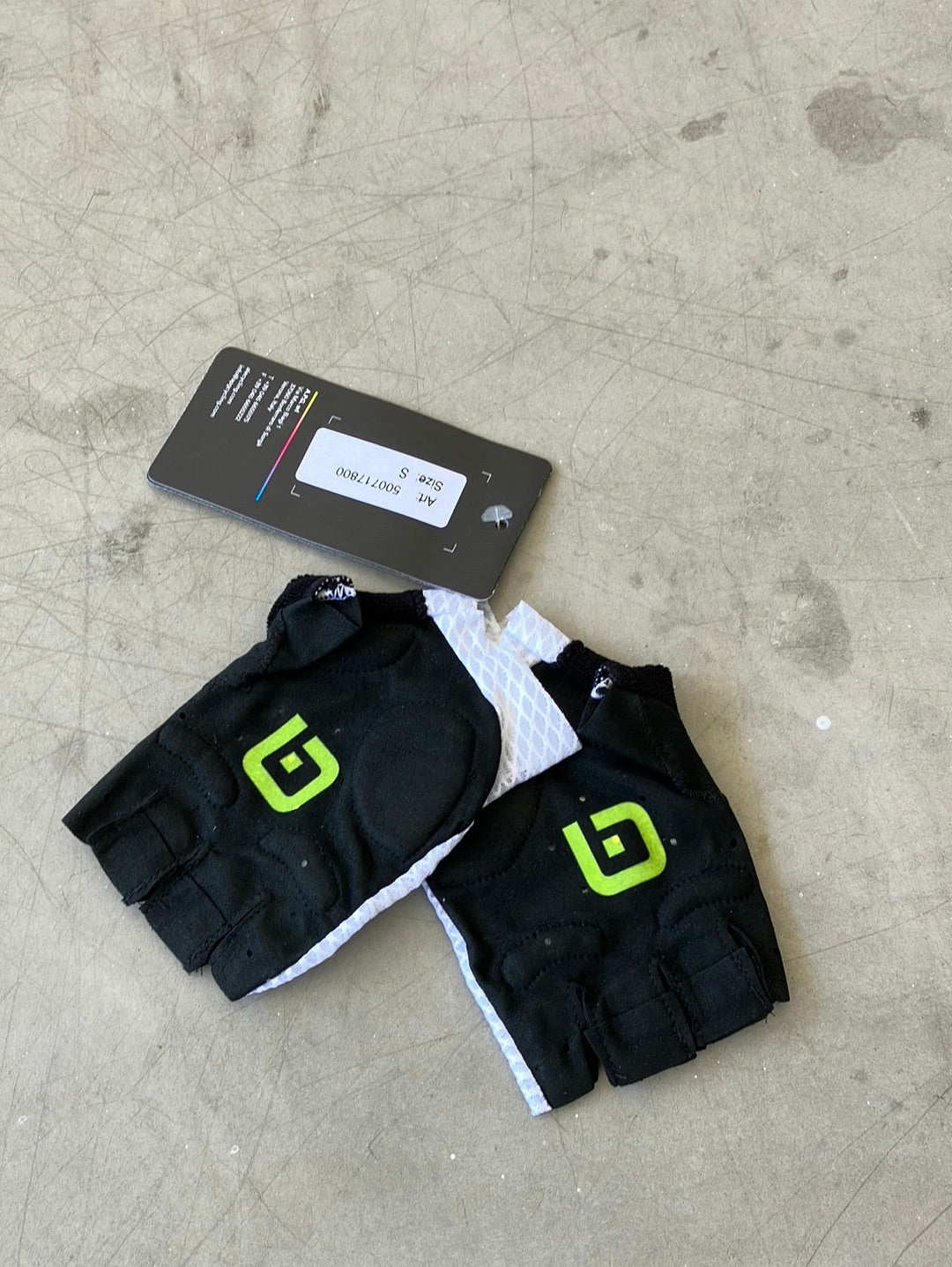 Summer Gloves/Mitts Padded Race | Ale | Groupama Française des Jeux | Pro Cycling Kit