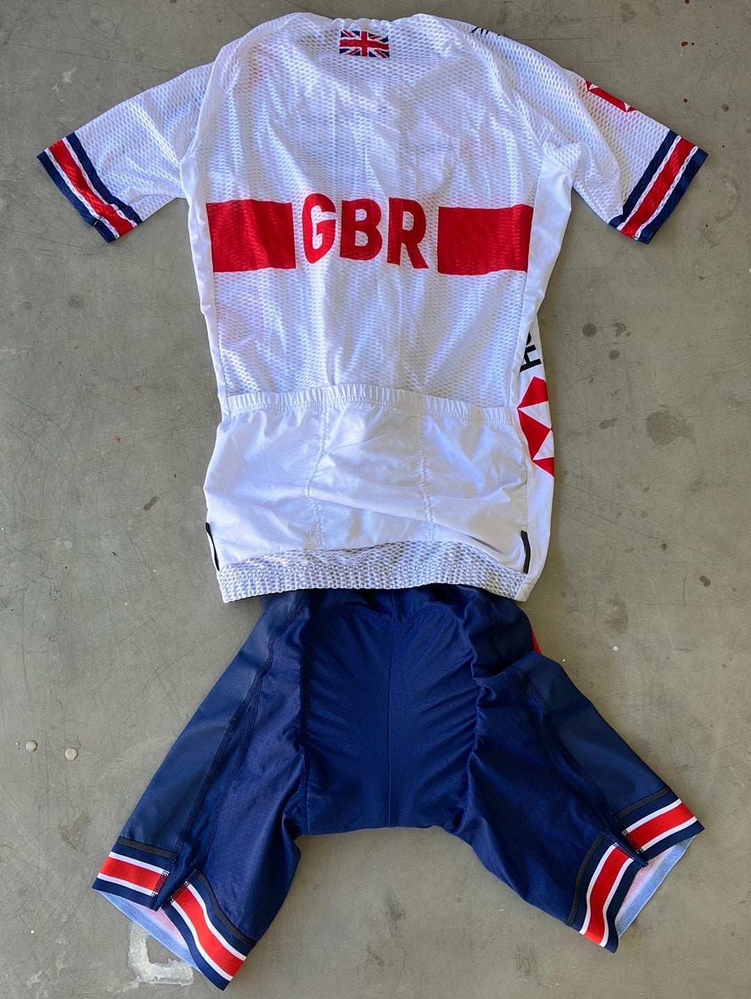 Short Sleeve Summer Jersey & Bib Shorts, Cycling Bundle | Kalas | Team GB Great Britain - British Cycling GBR | Pro Cycling Kit