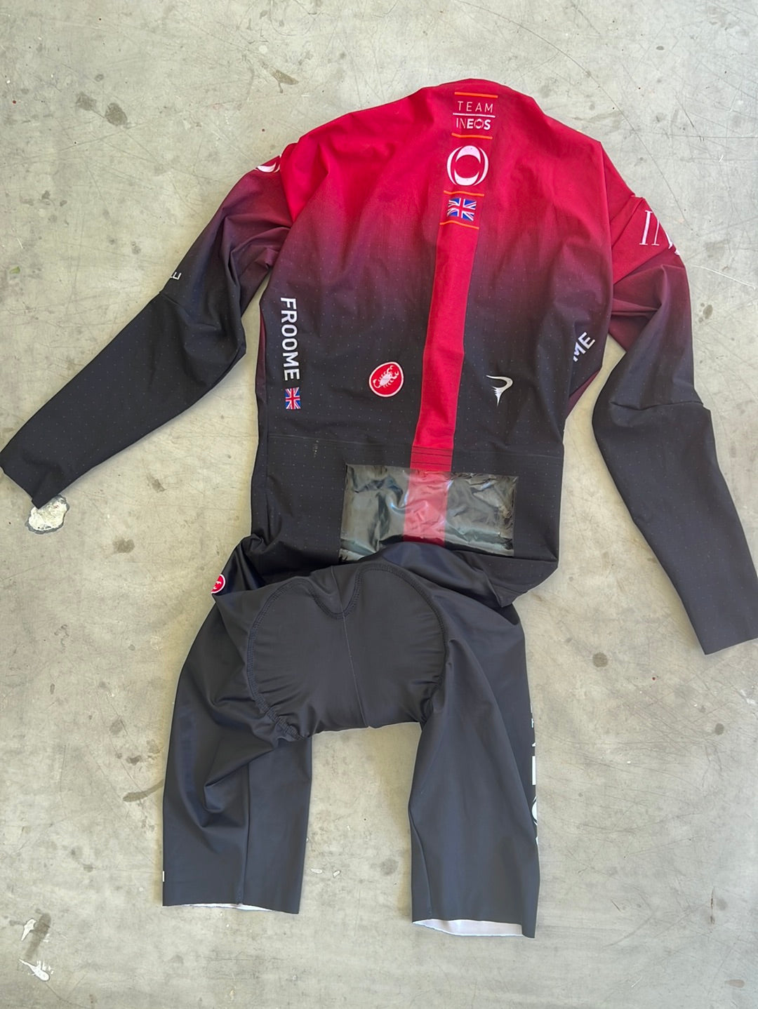 TT Time Trial Suit - Chris Froome Skinsuit | Castelli | Ineos | Pro Cycling Kit