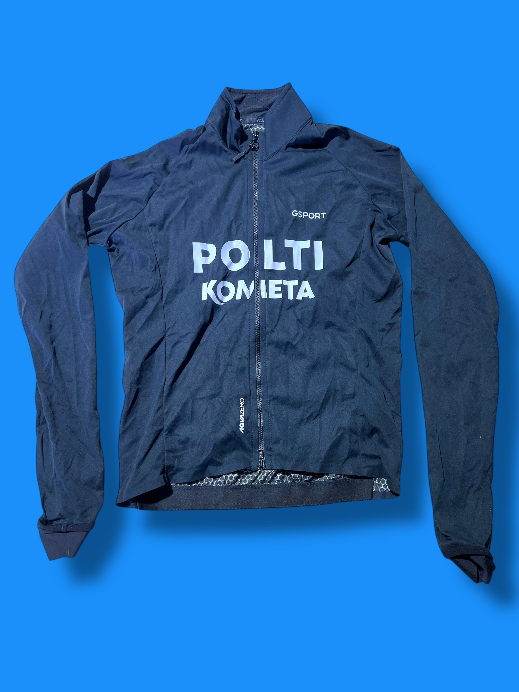 Rain Jacket Waterproof Winter Packable Lightweight|Polti Kometa G-Sport| Pro Cycling Kit