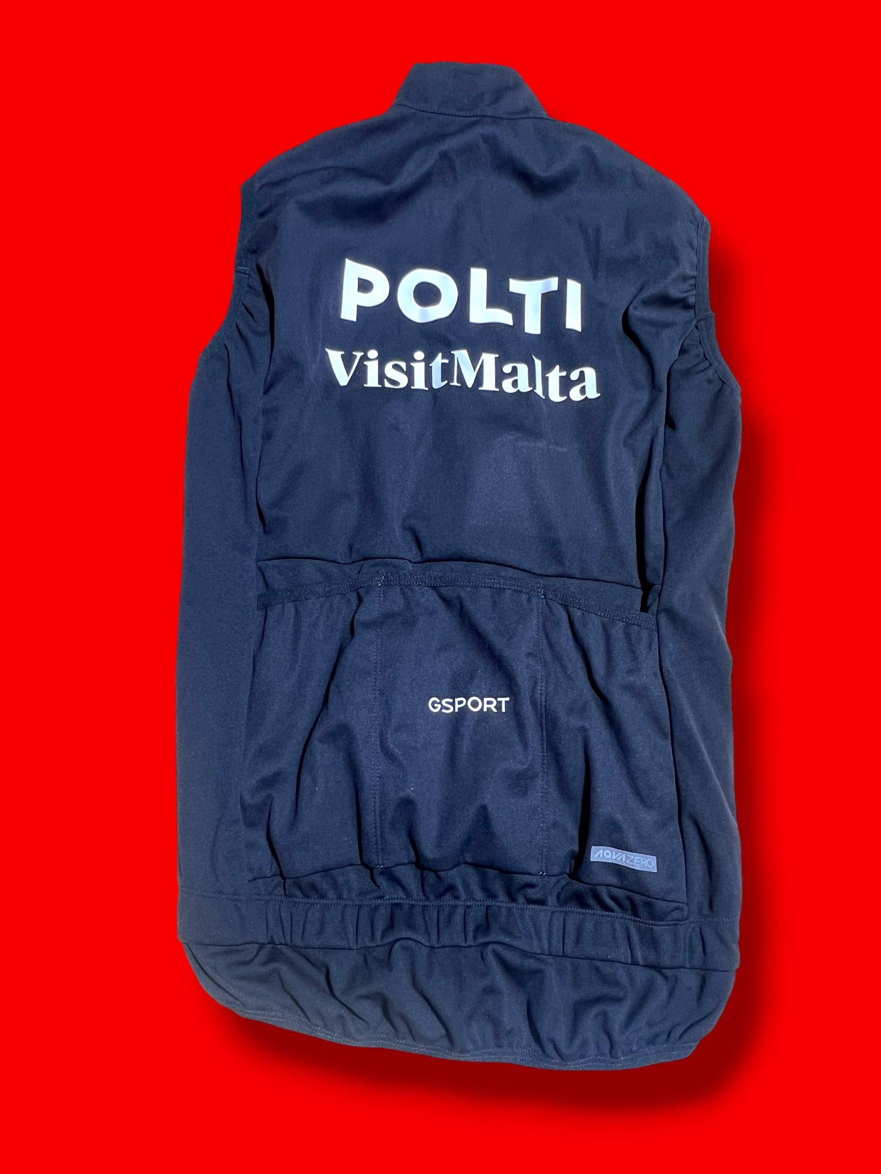 Rain Wind vest Gilet Packable |Polti Kometa| G-Sport Pro Cycling Kit