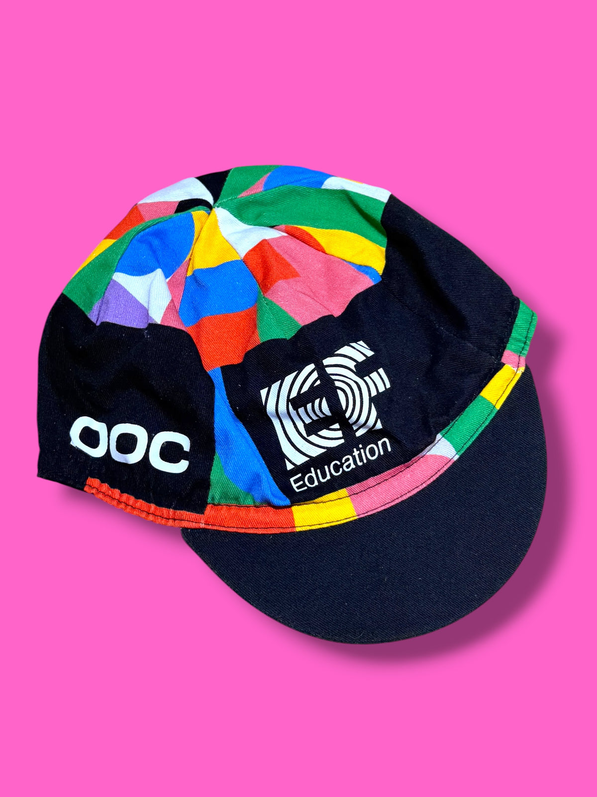 EF 2021 Rider-Issued Cap / Casquette Kaleidoscope Giro d'Italia Switchout | EF Education First | Rapha Men's Pro Kit