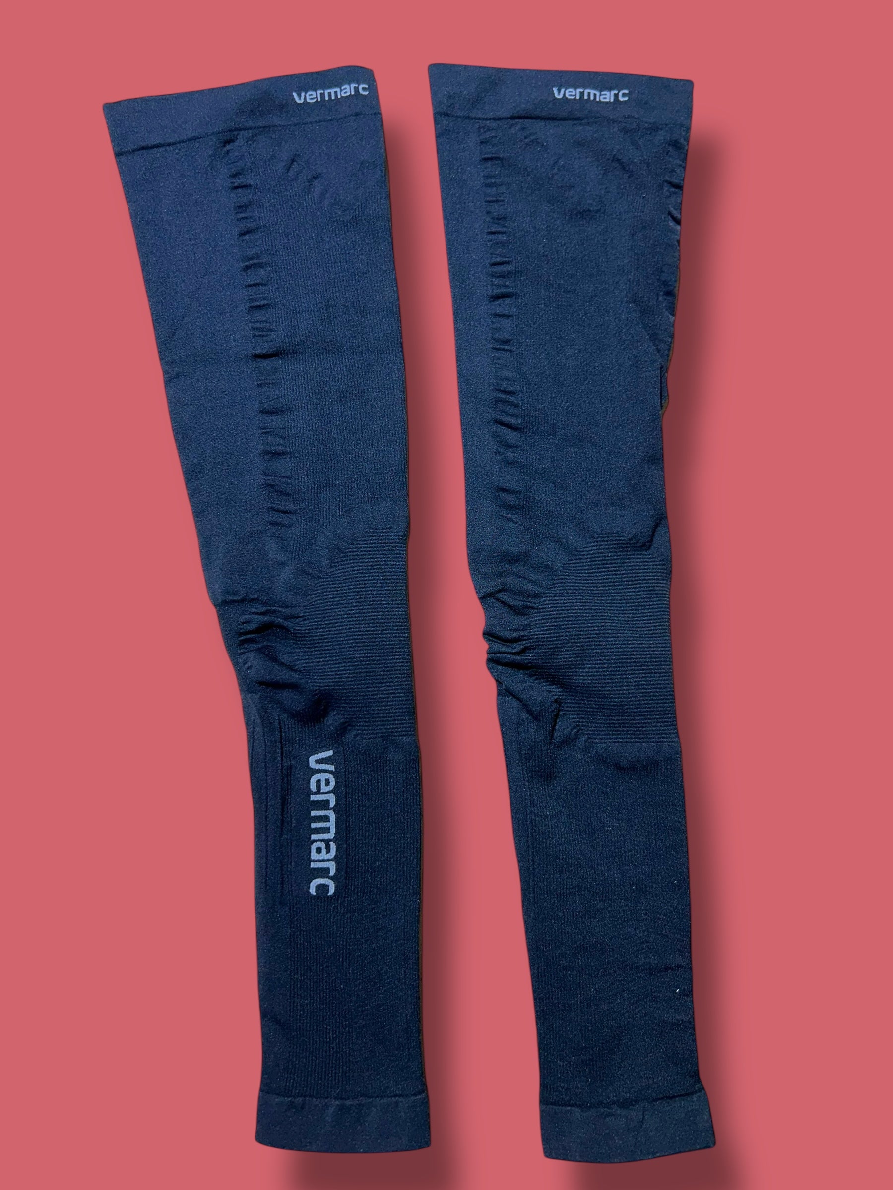 Seamless Leg Warmers Team Rider Issued| Bingoal Vermarc| Pro Cycling Kit