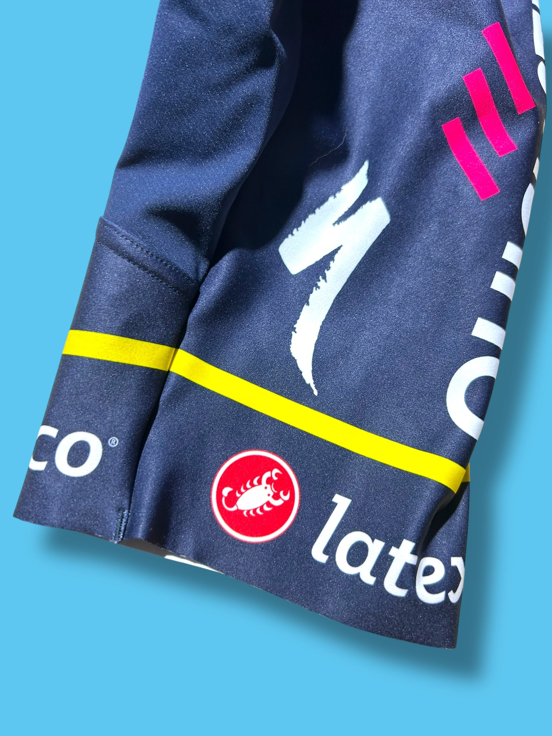 Aero RC Bib Shorts Bibs Tour de France Yellow Jersey | Castelli | Soudal Quick-Step| Pro Cycling Kit