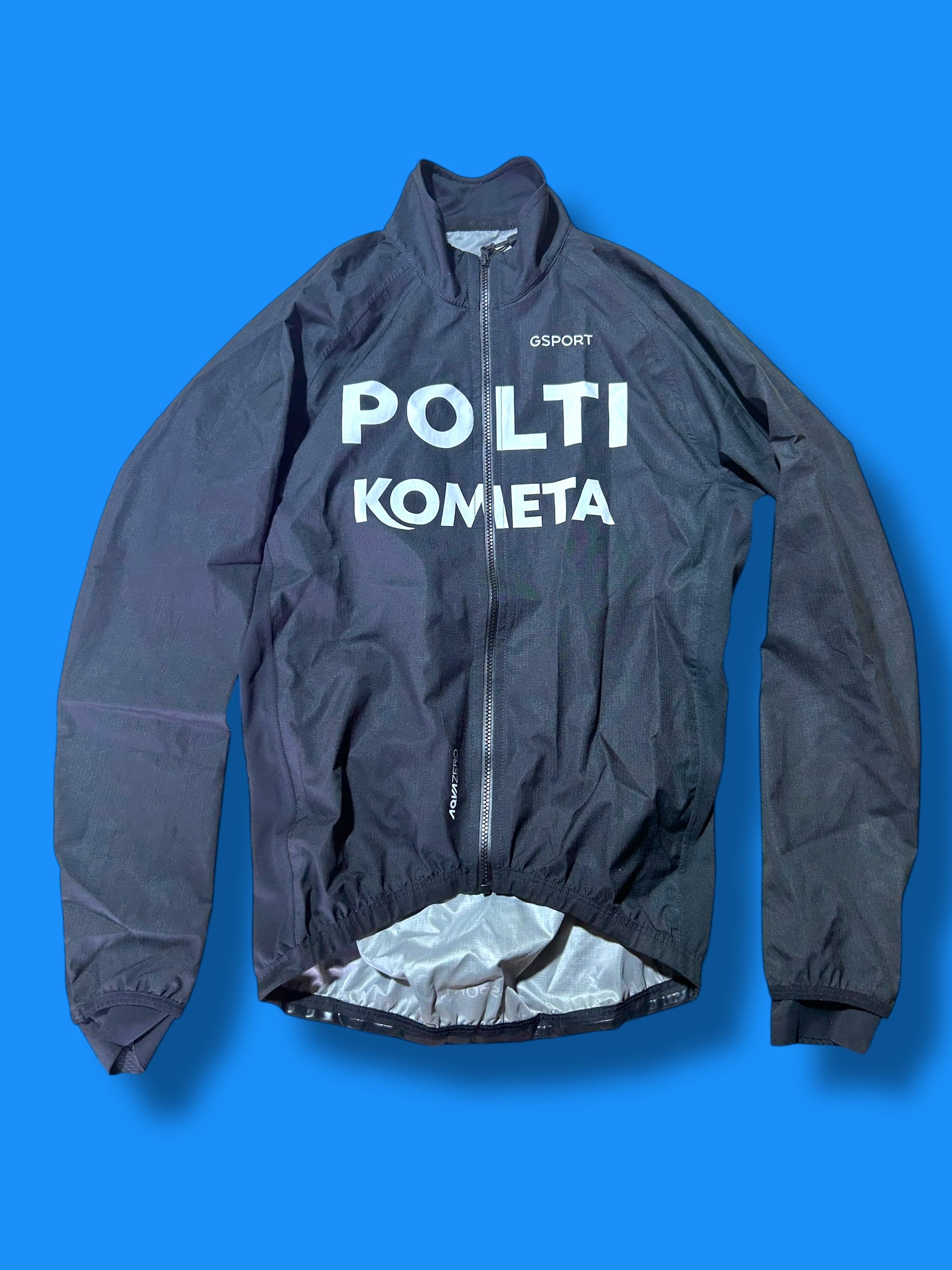 Rain Jacket Waterproof Winter|Polti Kometa G-Sport| Pro Cycling Kit