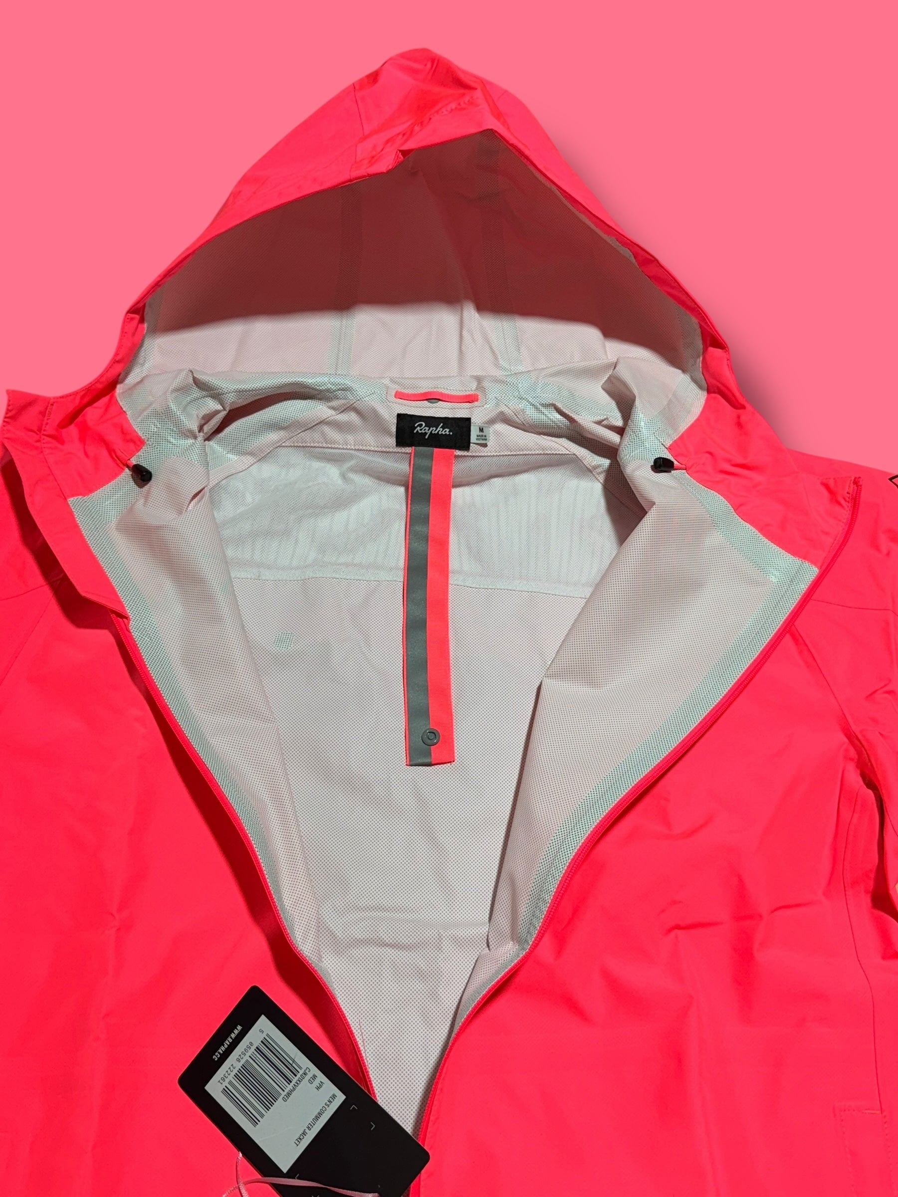 Team Issued Rain Jacket Commuter Casual|Rapha |EF Education First|Cycling