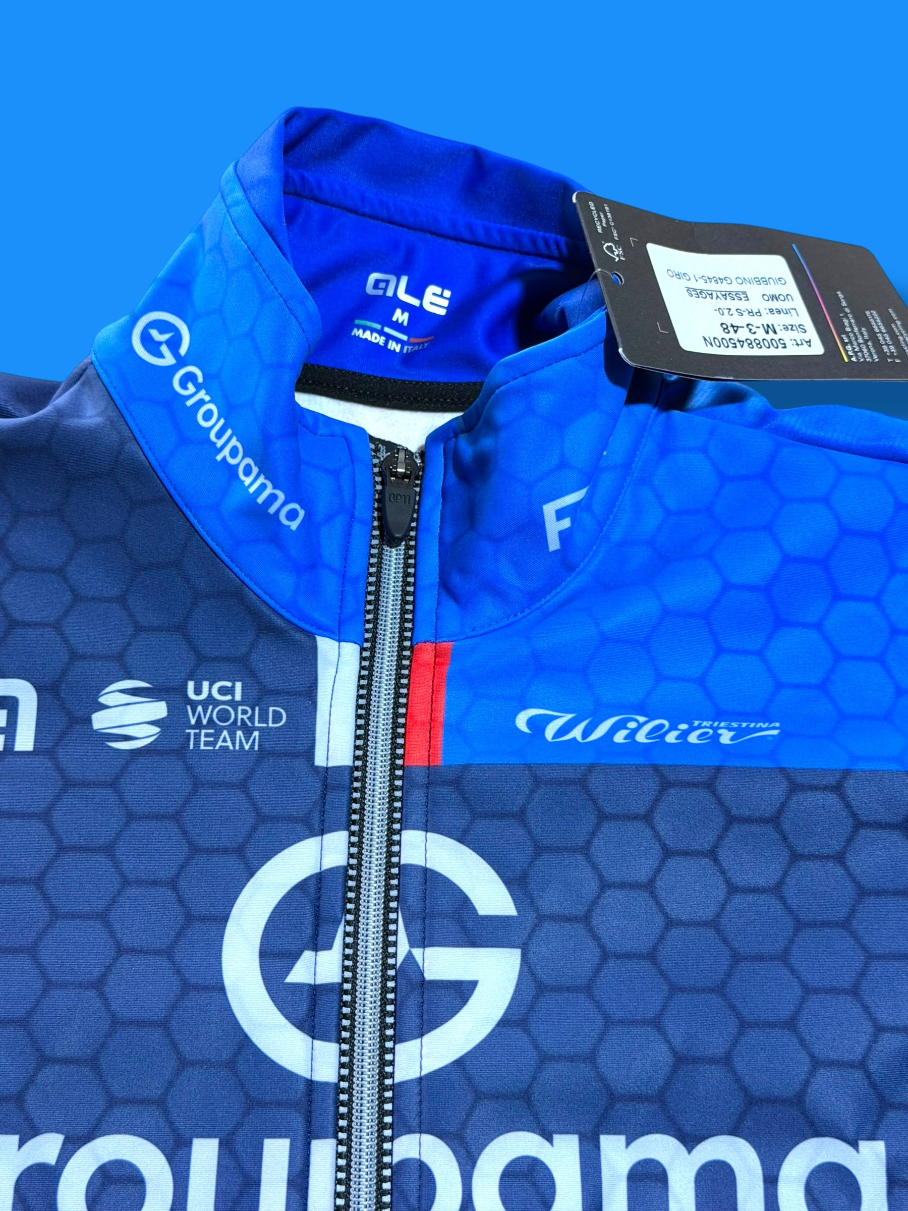 Long Sleeve Gabba Waterproof Jersey / Groupama FDJ Francaise des Jeux |Ale