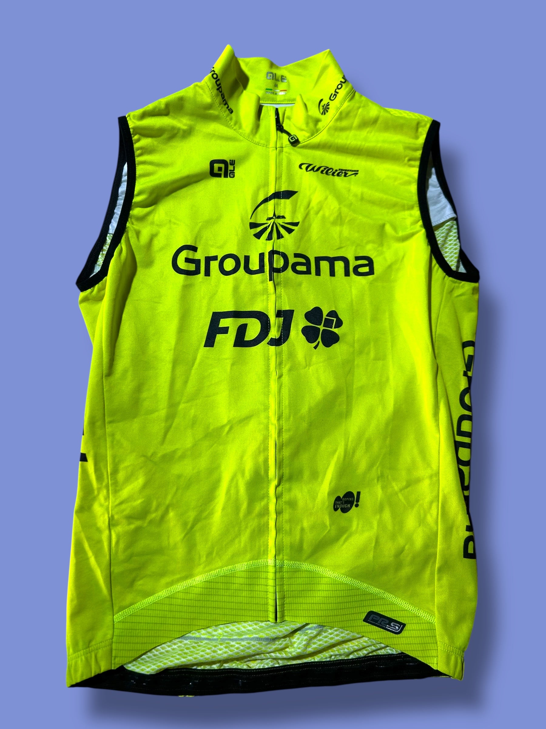 Wind Vest Packable Gilet | Ale |FDJ| Pro Cycling Kit