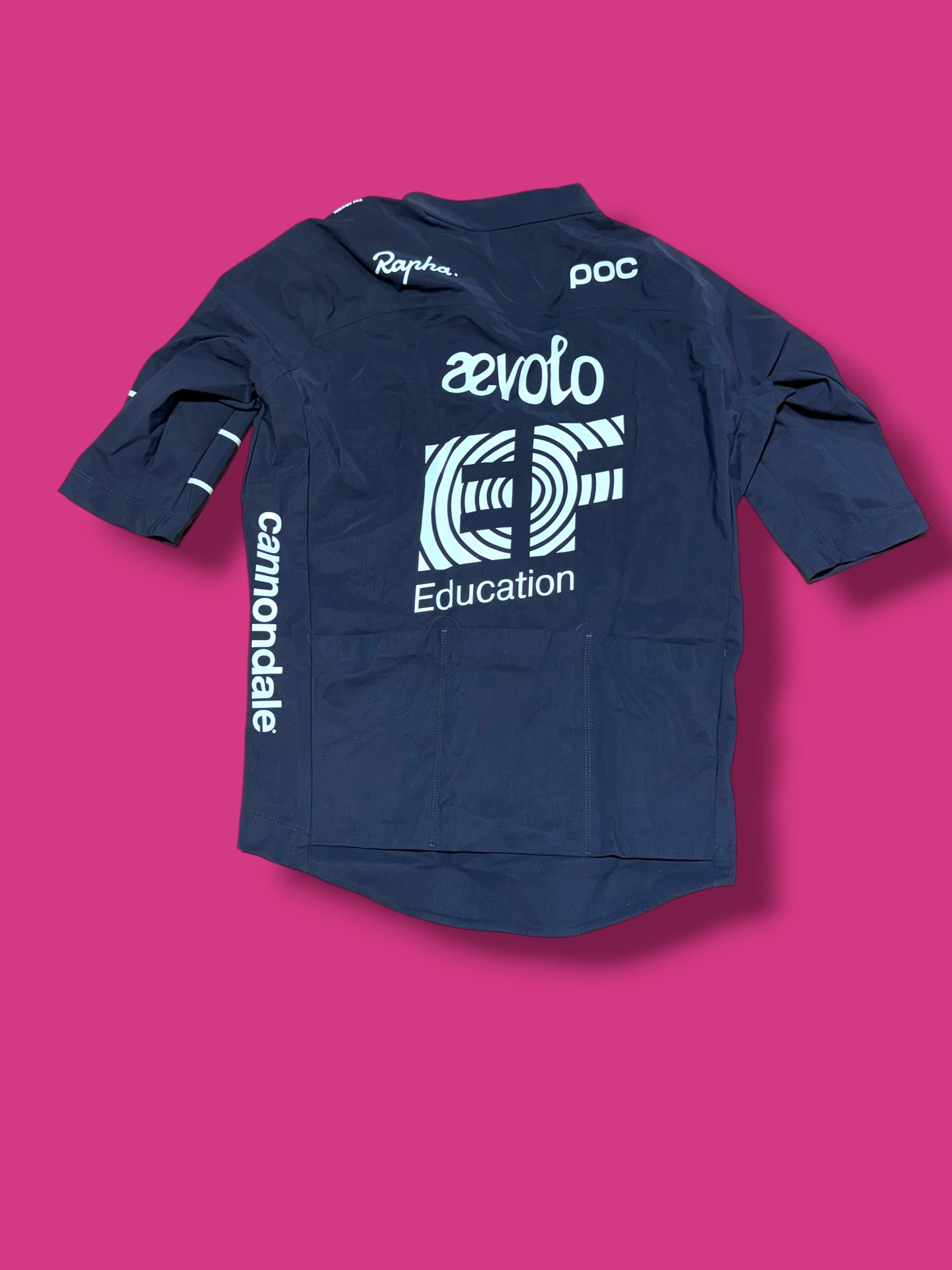 Short Sleeve Waterproof Thermal Gabba Jacket | EF Education Aevolo | Rapha Men's Pro Kit