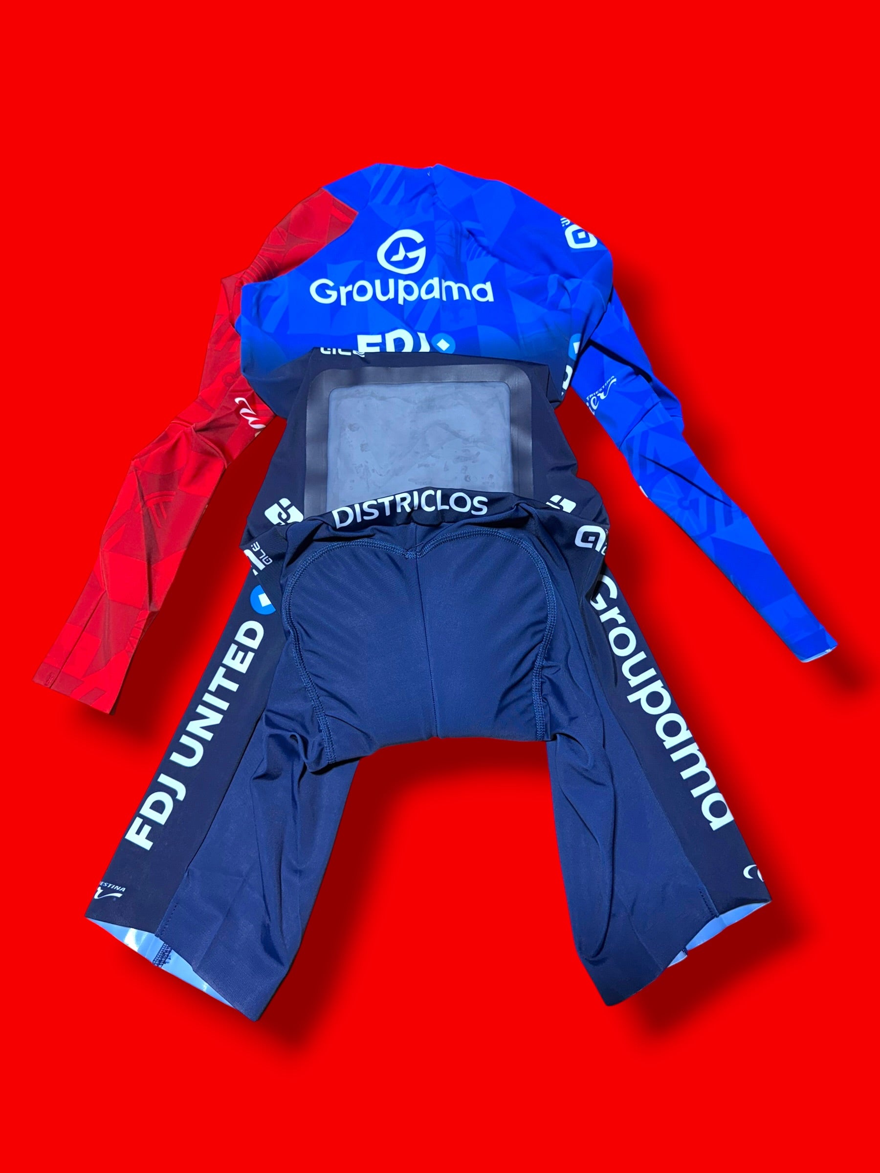 TT Aero Suit Long Sleeve |FDJ Francaise Des Jeux|Ale Pro Cycling Kit