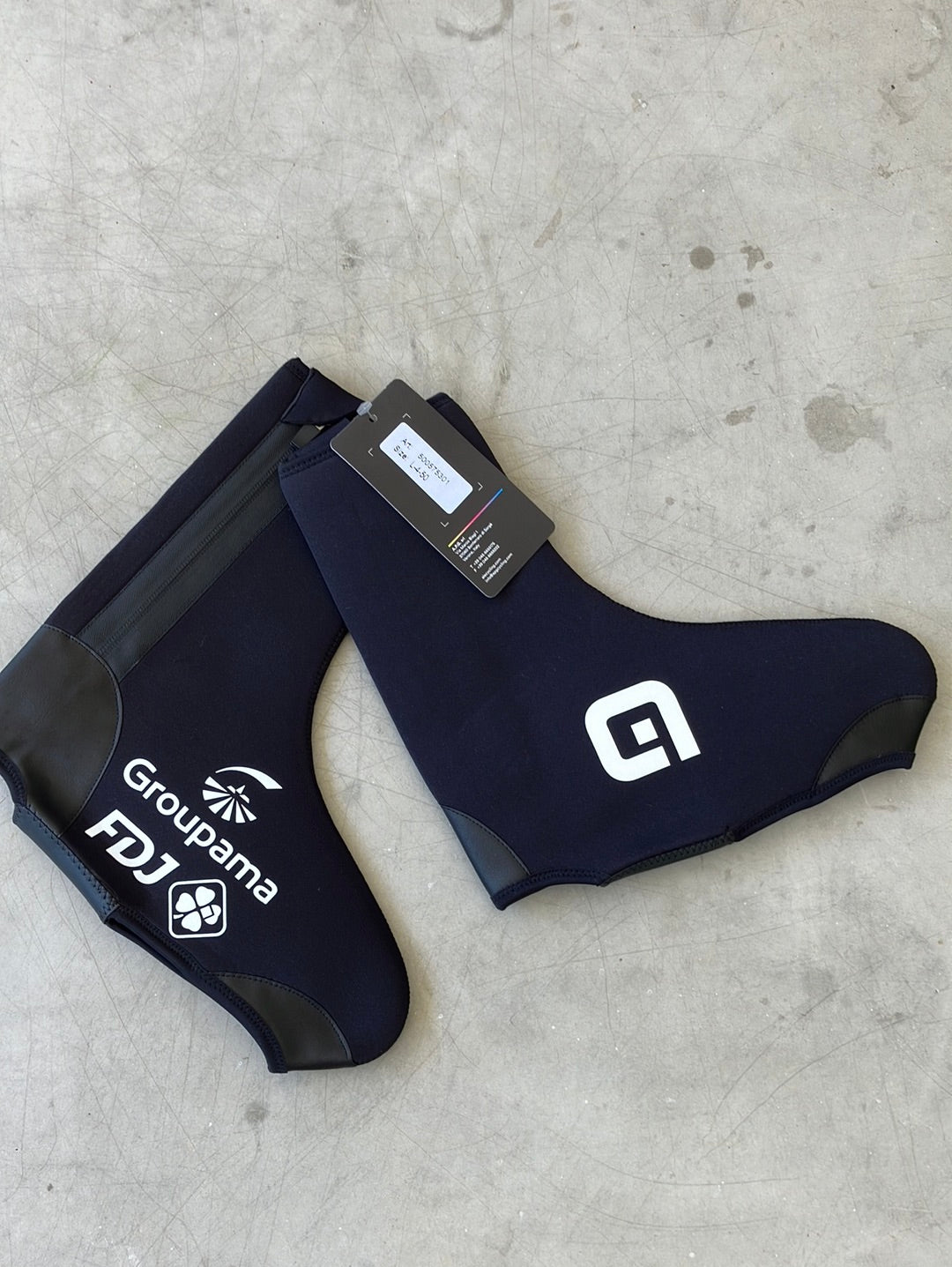 Winter Neoprene Overshoes / Thermal Booties | Ale | Groupama Française des Jeux | Pro Cycling Kit