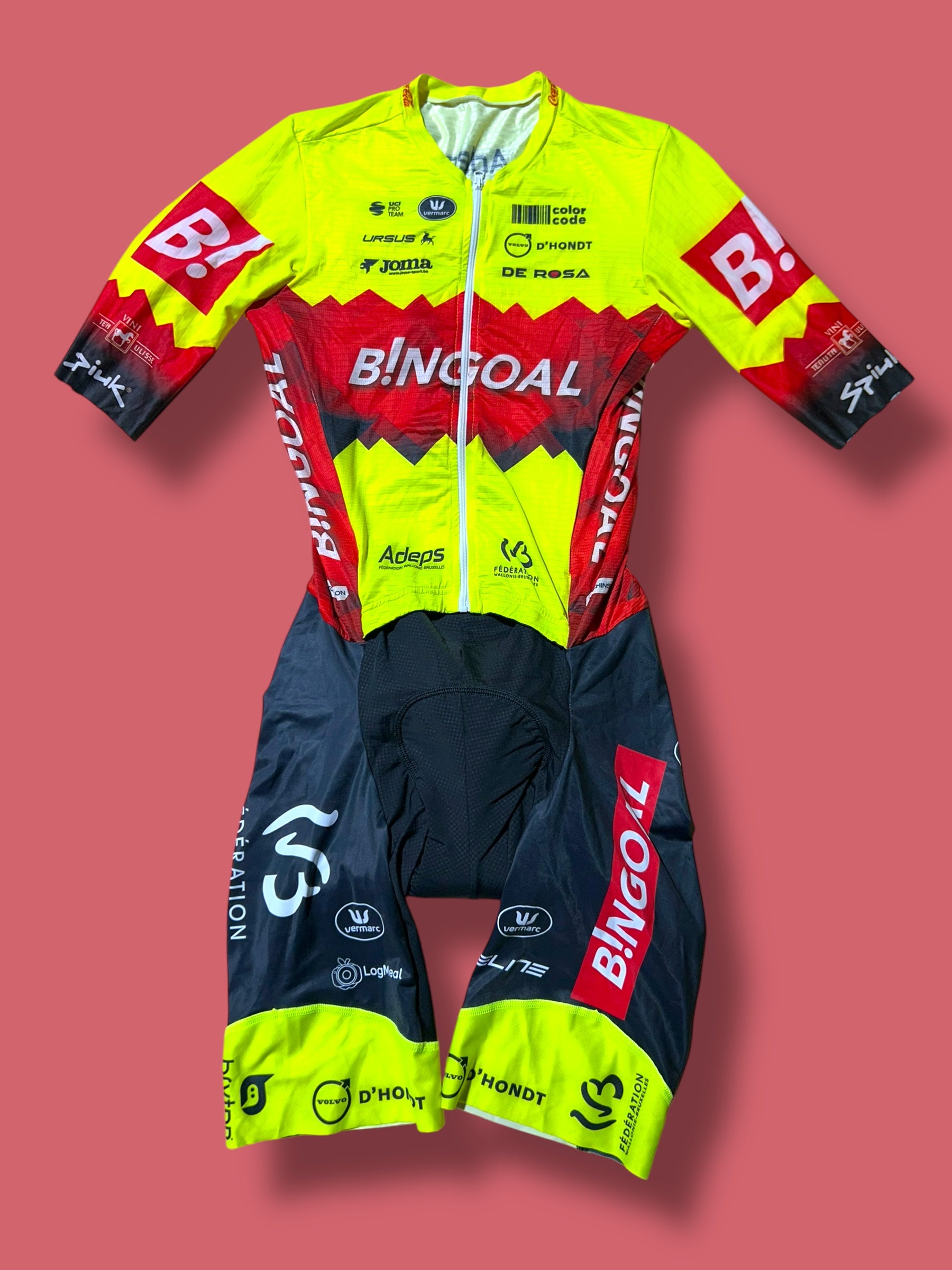 Aero Race Suit Skinsuit Roadsuit | Bingoal Vermarc| Pro Cycling Kit