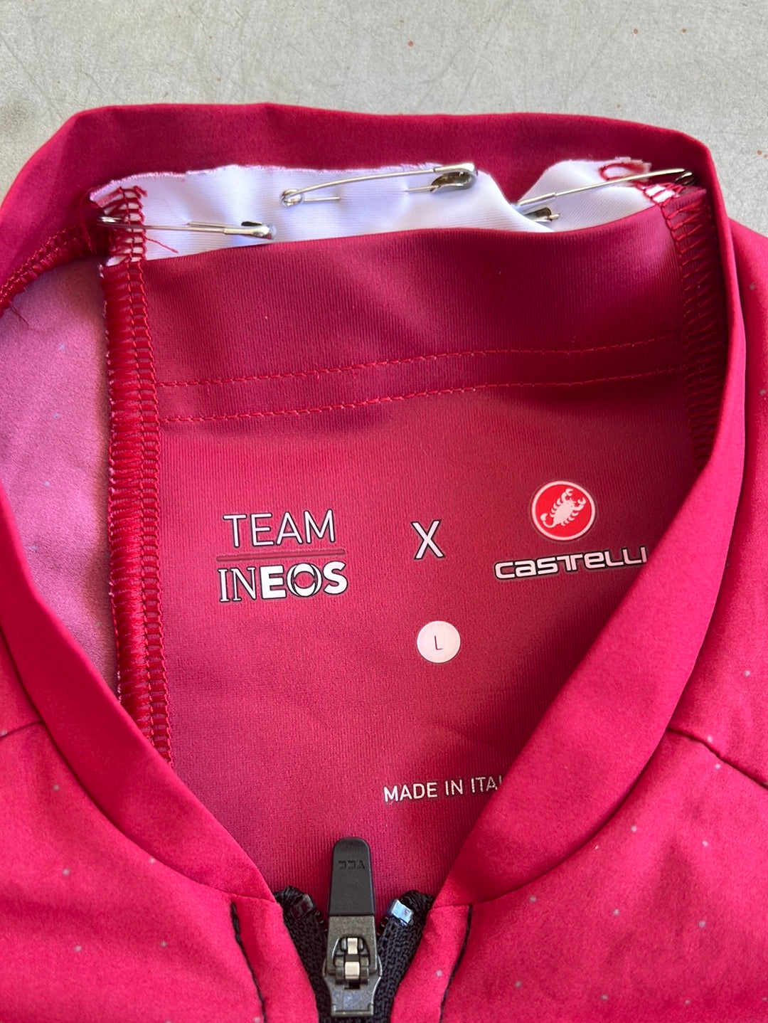 TT Time Trial Suit - Flippo Ganna Skinsuit | Castelli | Ineos | Pro Cycling Kit