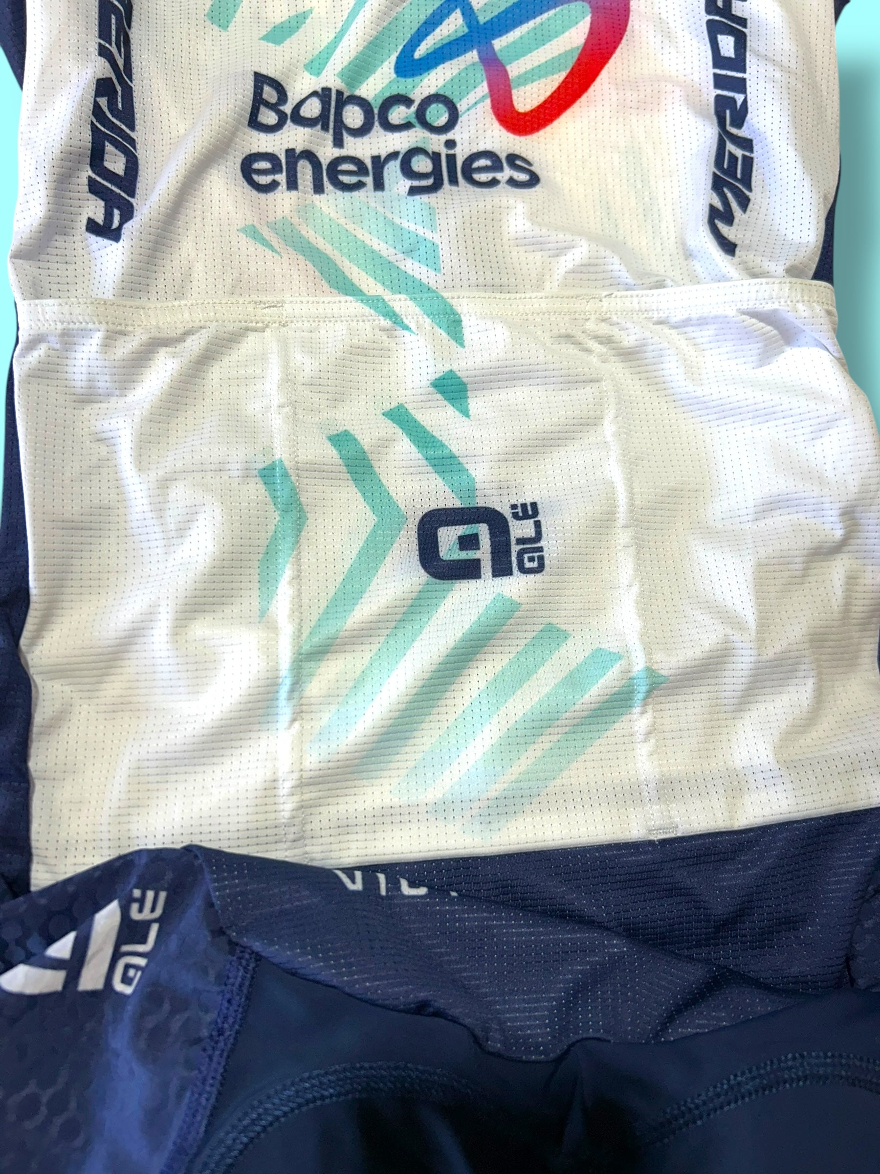 Aerosuit Summer Mesh Road Racing Triathlon Roadsuit| Ale |Bahrain Victorious| Pro Cycling Kit