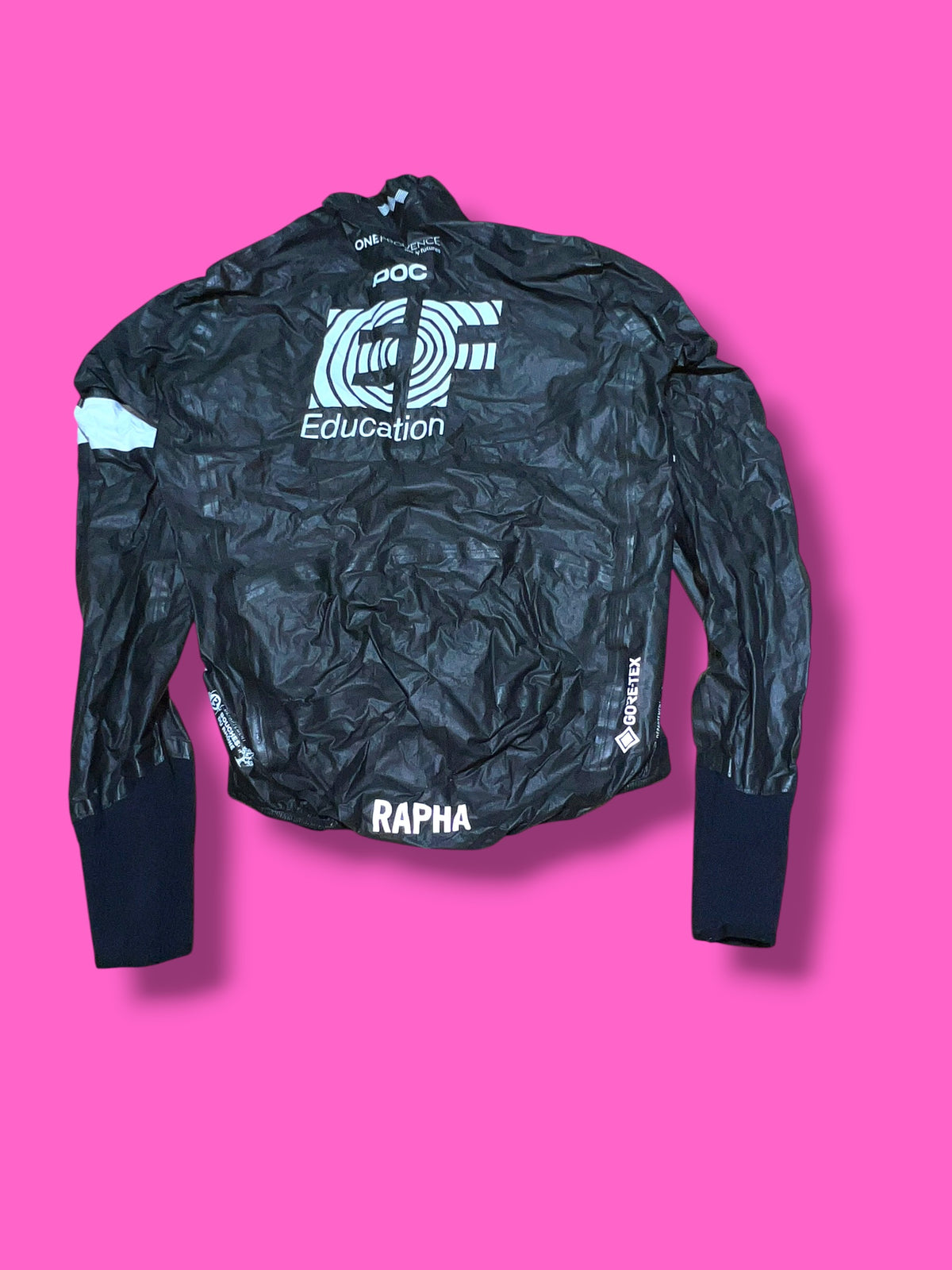 EF 2021 SHAKEDRY Rain Jacket GORE-TEX | EF Education First | Rapha Men's Pro Kit
