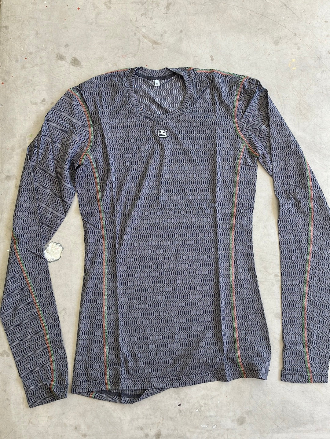 Base Layer Long Sleeve Vest Ceramic | Giordana | Astana | Pro Cycling Kit