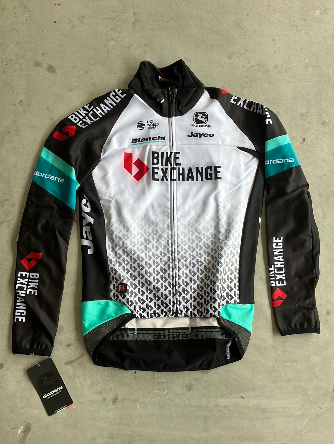 Winter Jacket FR-C Long Sleeve Thermal | Giordana | Bianchi Bike Exchange | Pro Cycling Kit