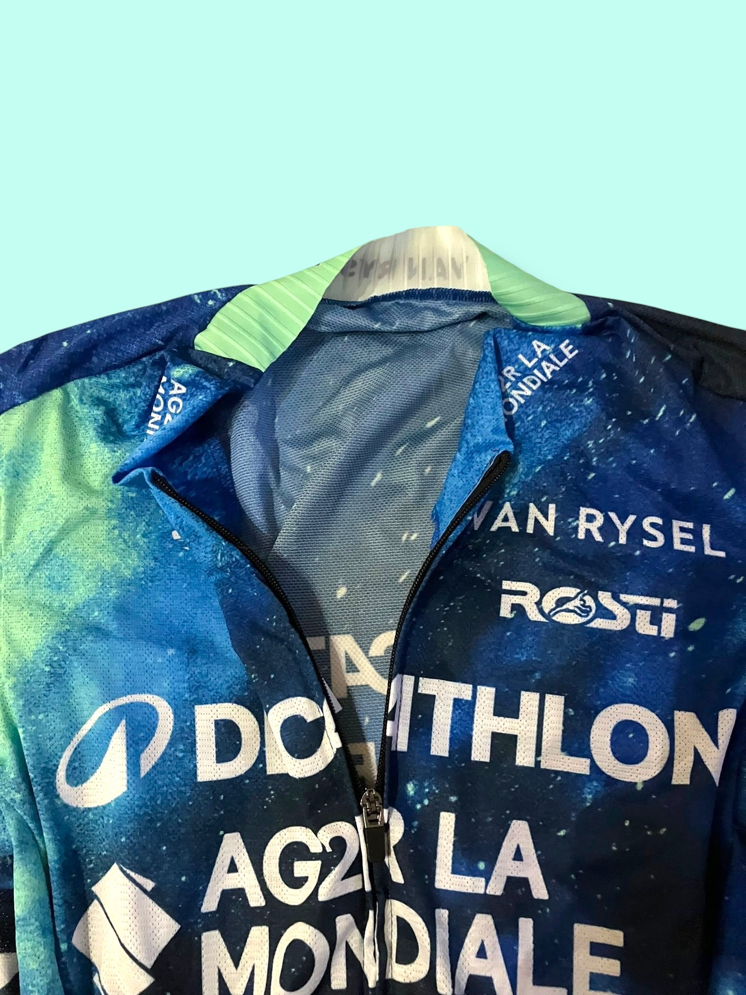 Roadsuit Aerosuit WARBASSE USA Racing Body Domina | Decathlon AG2R La Mondiale | Rosti | Pro Cycling Kit