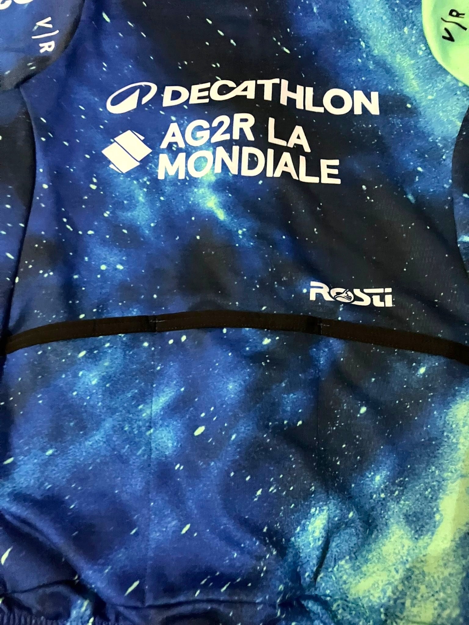 Jersey Long Sleeve WARBASSE USA Lightweight Racing Maillot | Decathlon AG2R La Mondiale | Rosti | Pro Cycling Kit