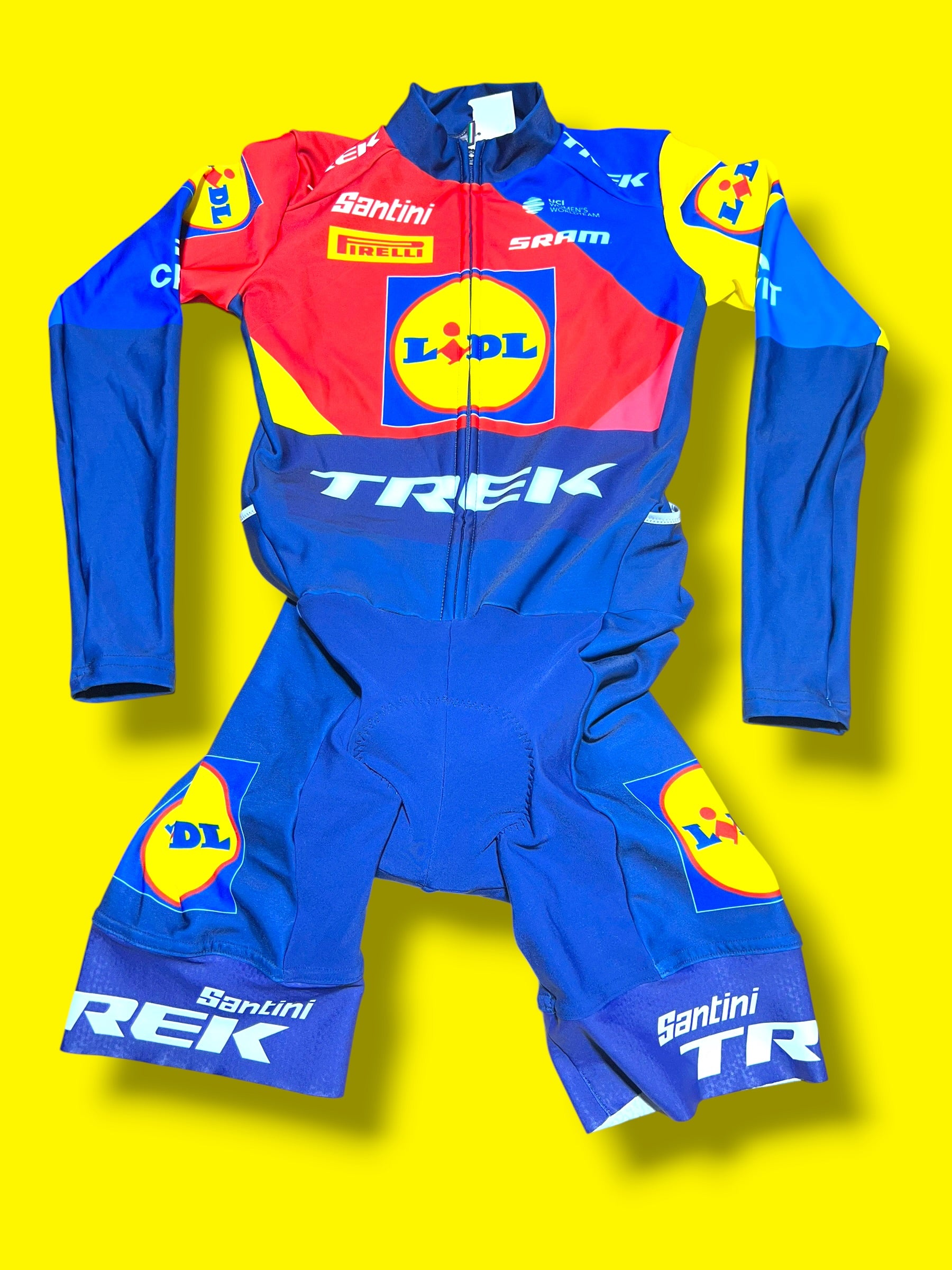 Women’s Thermal Long Sleeve Aero Suit Roadsuit Race |Lidl Trek |Pro Cycling