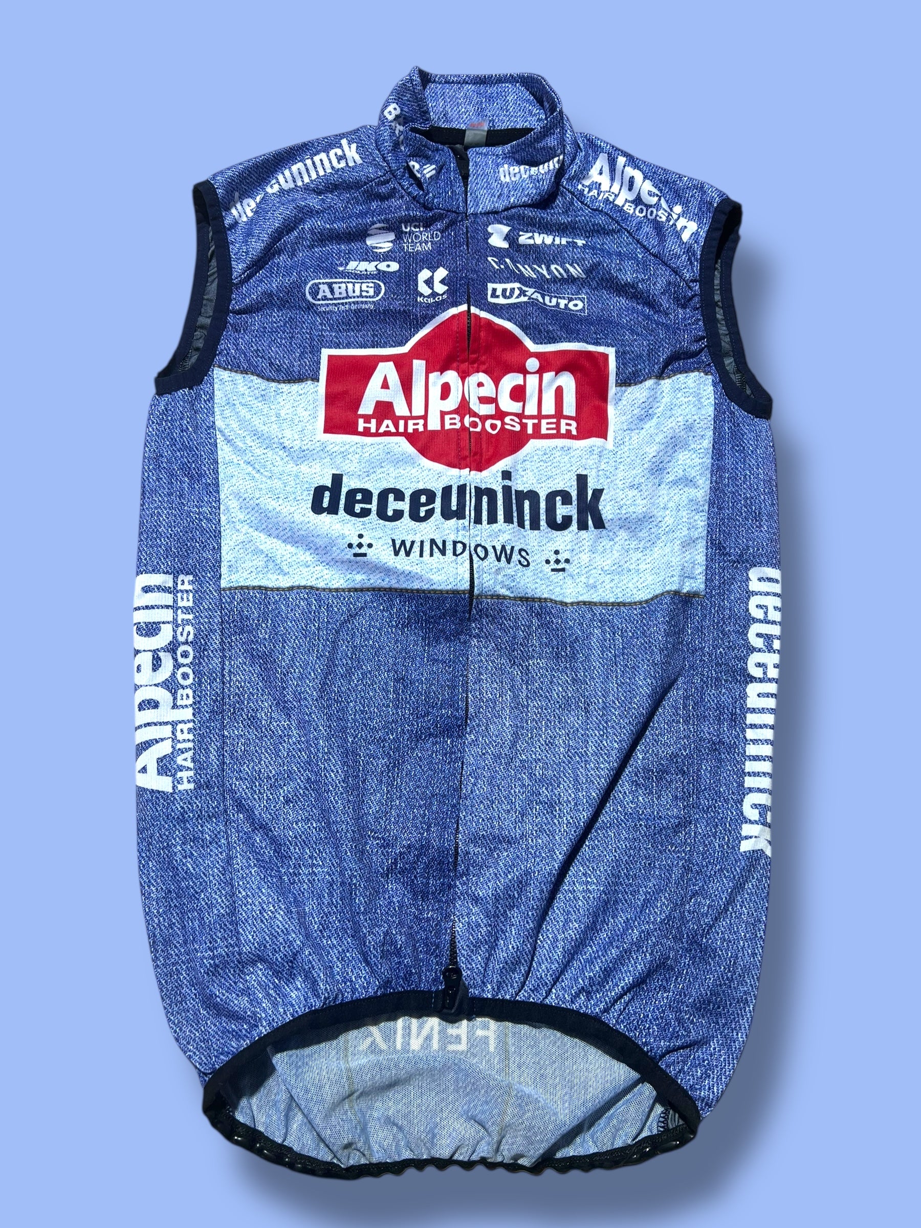 Wind Vest + Packable Lightweight| Alpecin Deceuninck Kalas| Pro Cycling Kit