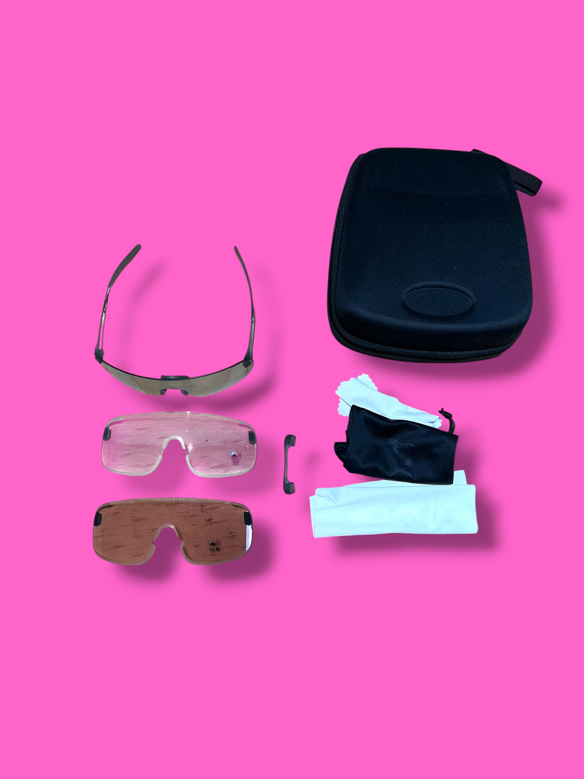 EF 2023 POC Elicit Ti 3D-Printed Titanium Sunglasses | EF Education-EasyPost | Pro Team Issue