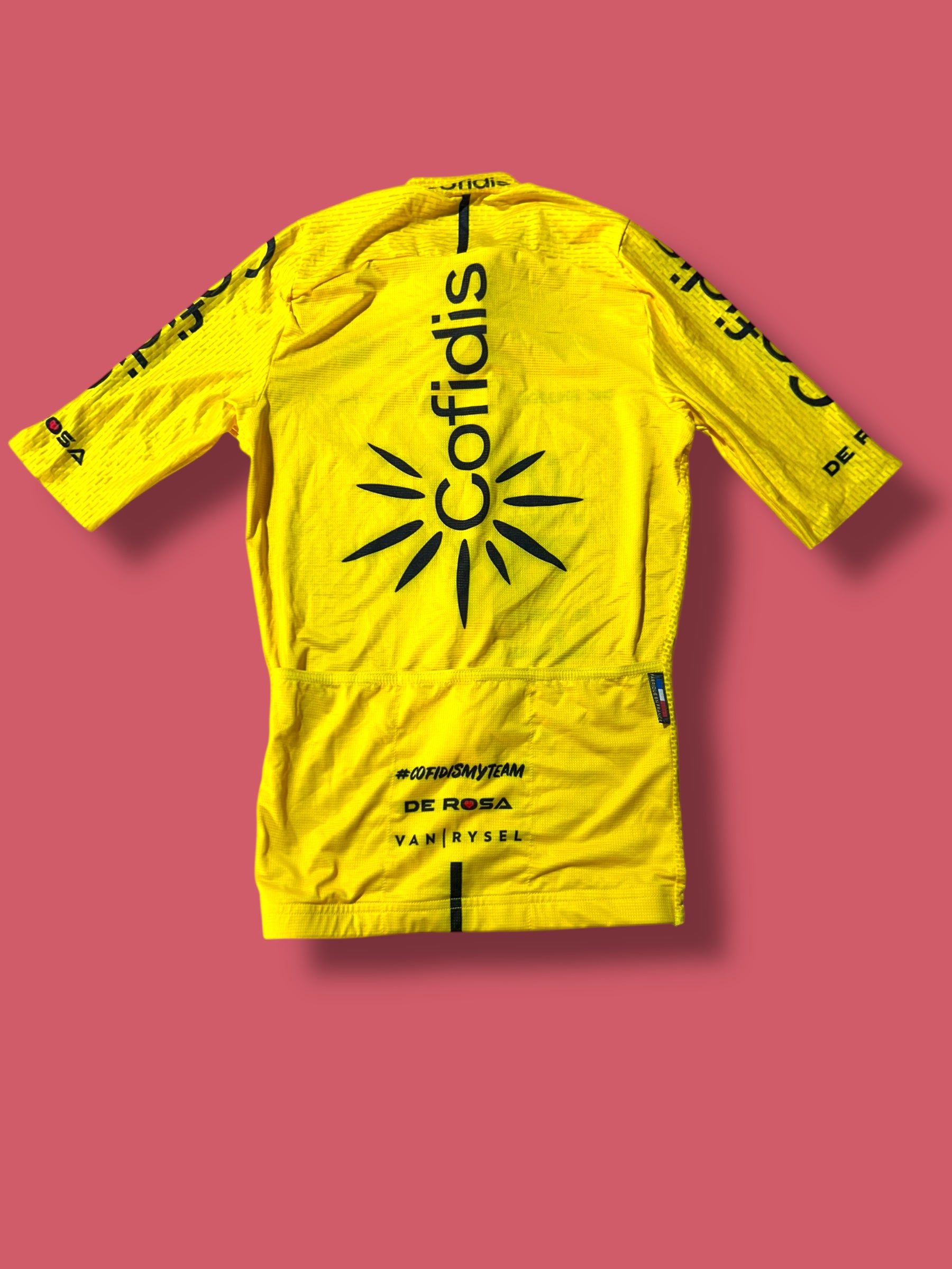 Aero Jersey Sumnmer Lightweight Team Issue Road Racing | Van Rysel | Cofidis| Pro Cycling Kit