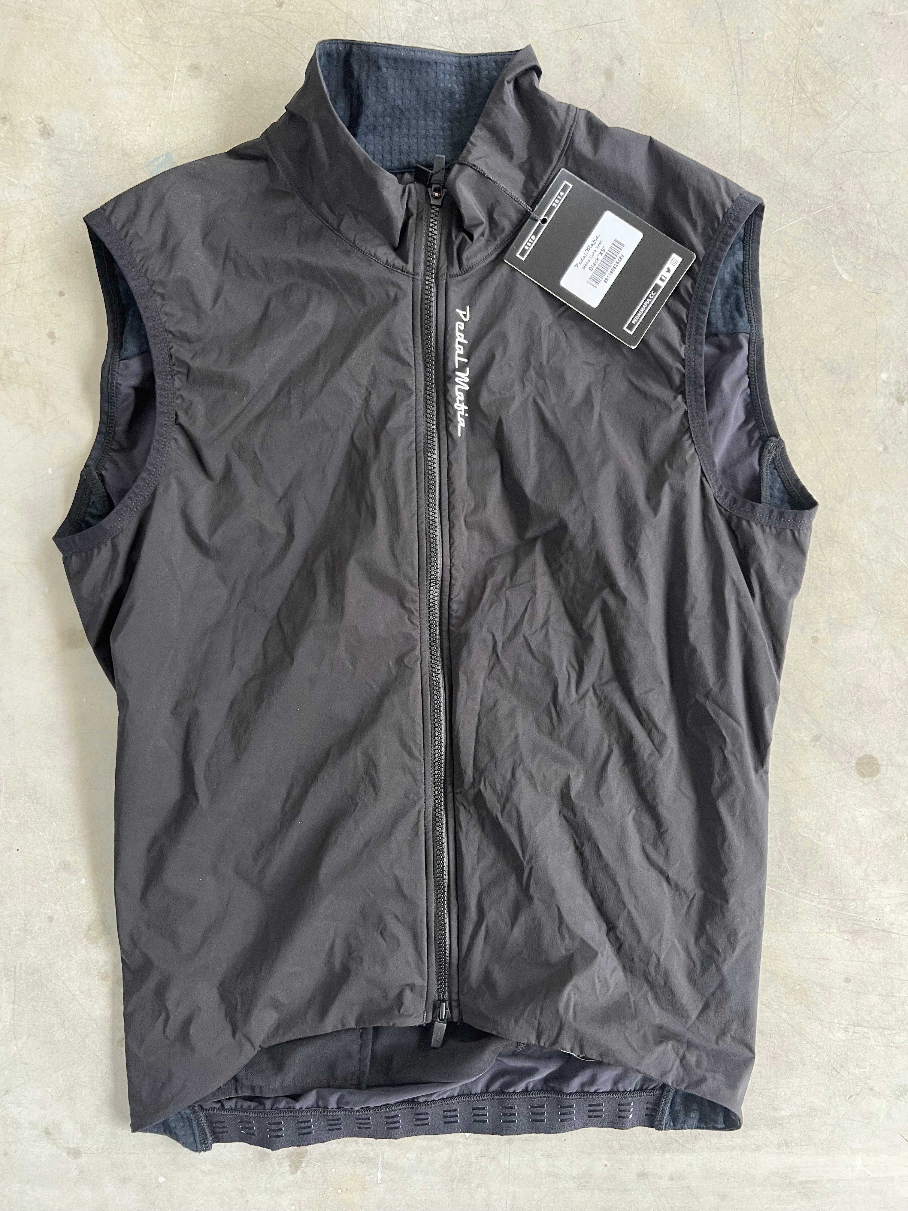 pedaled gilet Pedal Mafia - Thermal Wind Vest / Gilet | Black | XS