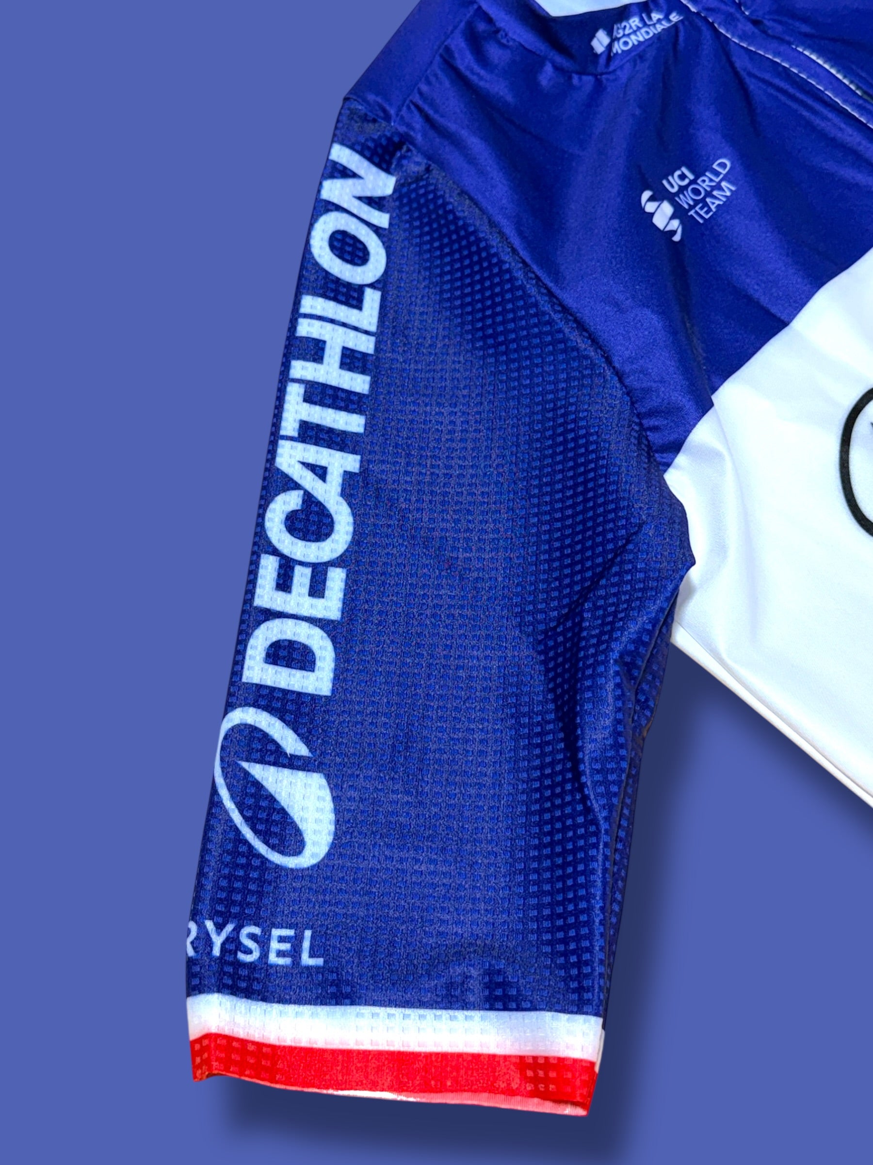 Dorian Godon Aero Jersey Lightweight Short Sleeve | Decathlon AG2R La Mondiale | Van Rysel | Pro Cycling Kit