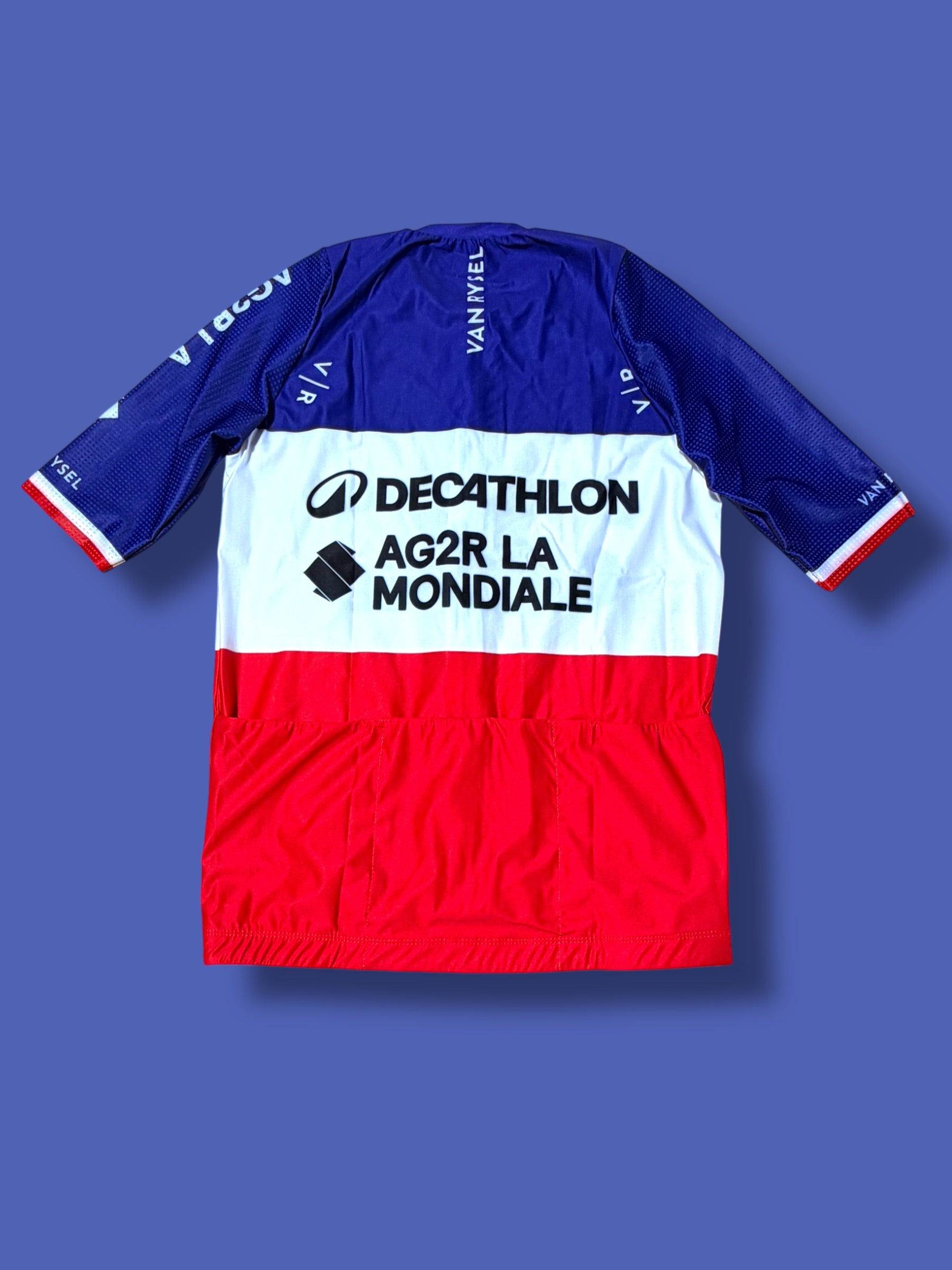 Dorian Godon Aero Jersey Lightweight Short Sleeve | Decathlon AG2R La Mondiale | Van Rysel | Pro Cycling Kit