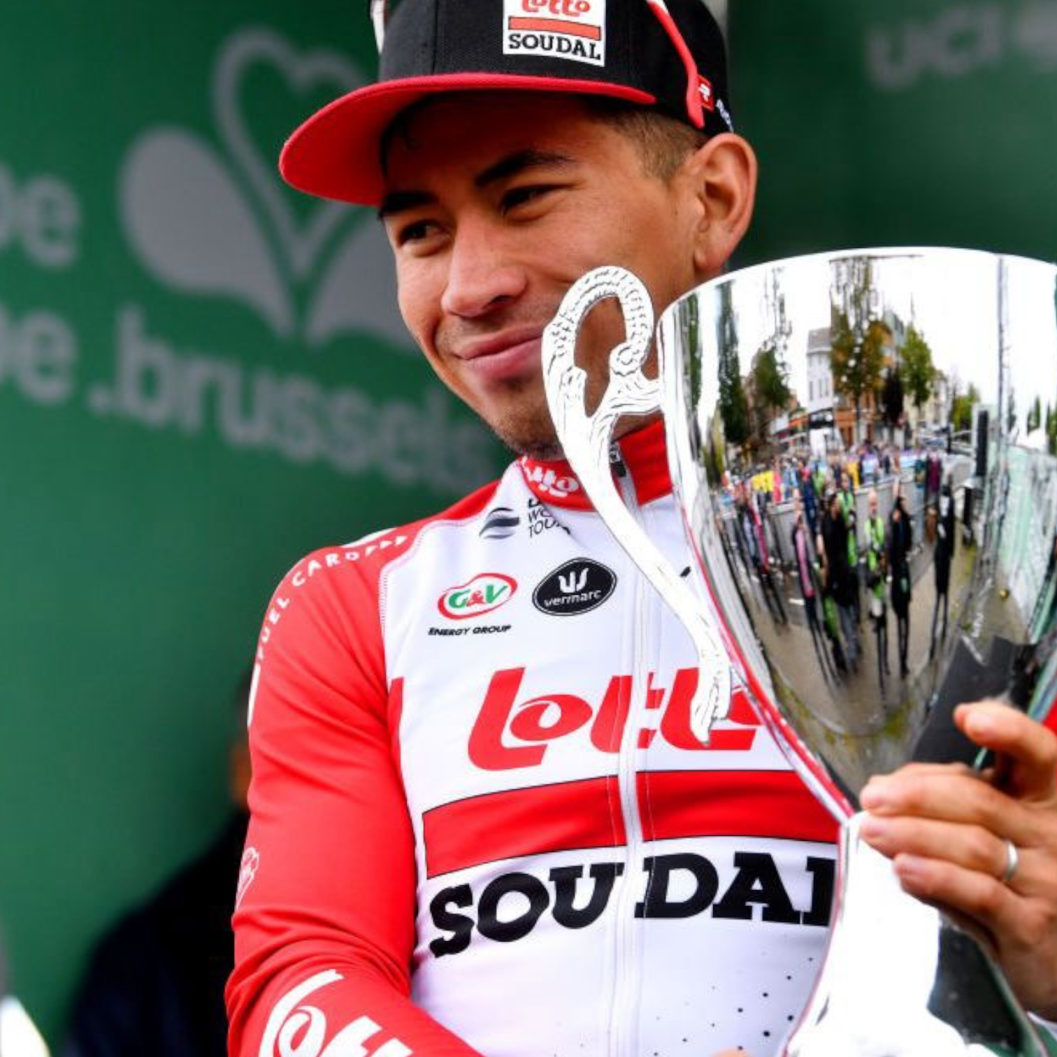 Podium Cap |Lotto Soudal |Vermarc Pro Cycling Kit