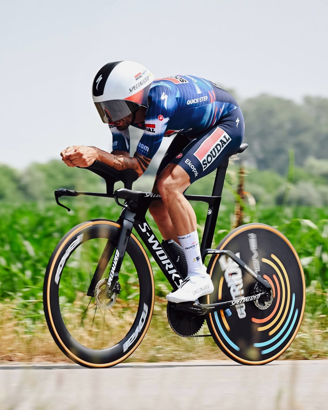 TT Time Trial Suit Race Body Paint 5.0 |Castelli|Soudal Quick-Step