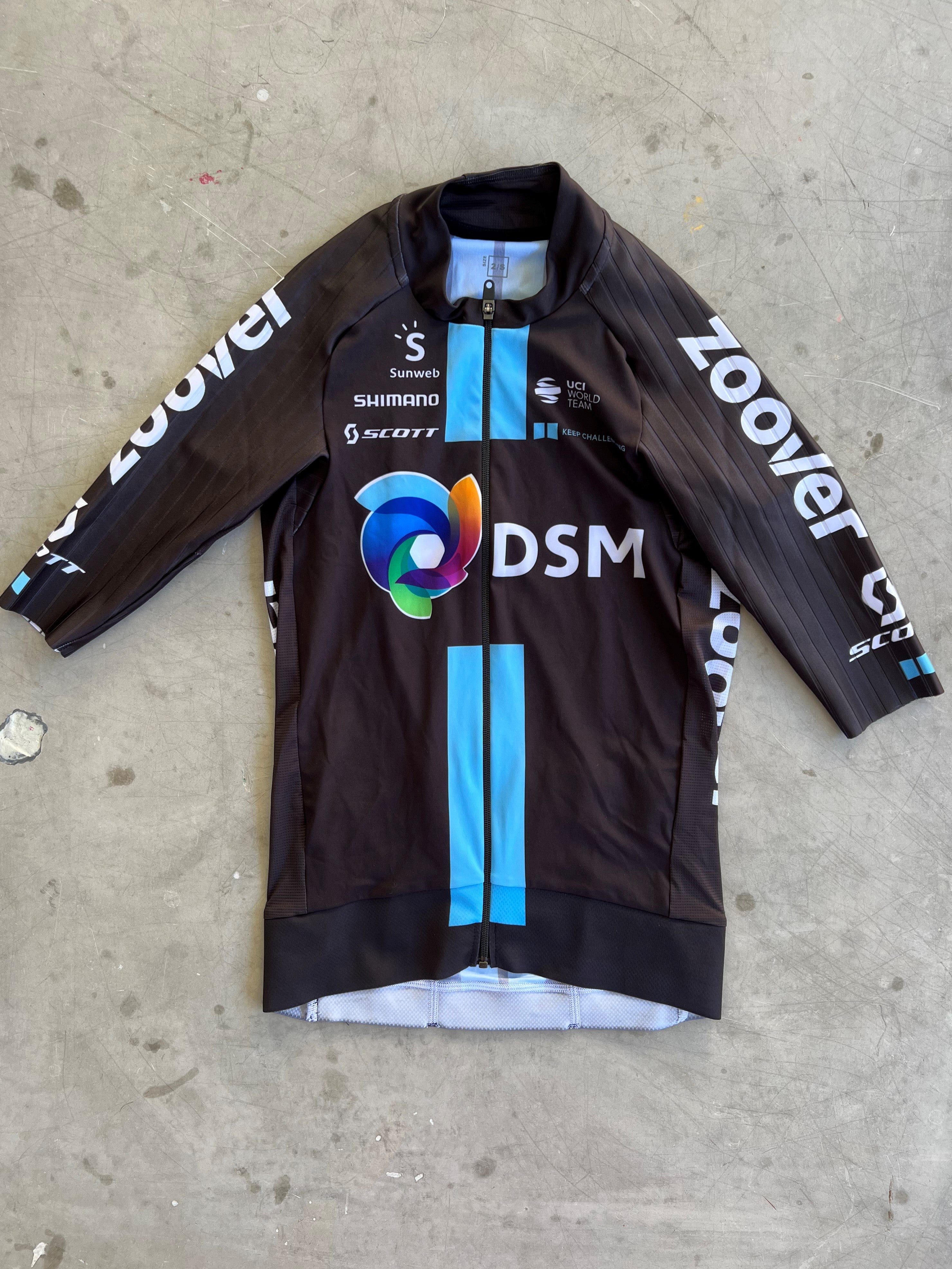 DSM | Bioracer Short Sleeve Aero Jersey | Size S | Rider-Issued Pro Team Kit