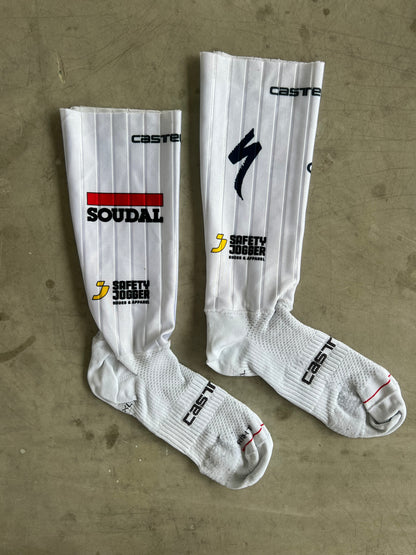 Quickstep Soudal 2023 | Castelli Aero Socks | Rider-Issued Pro Team Kit