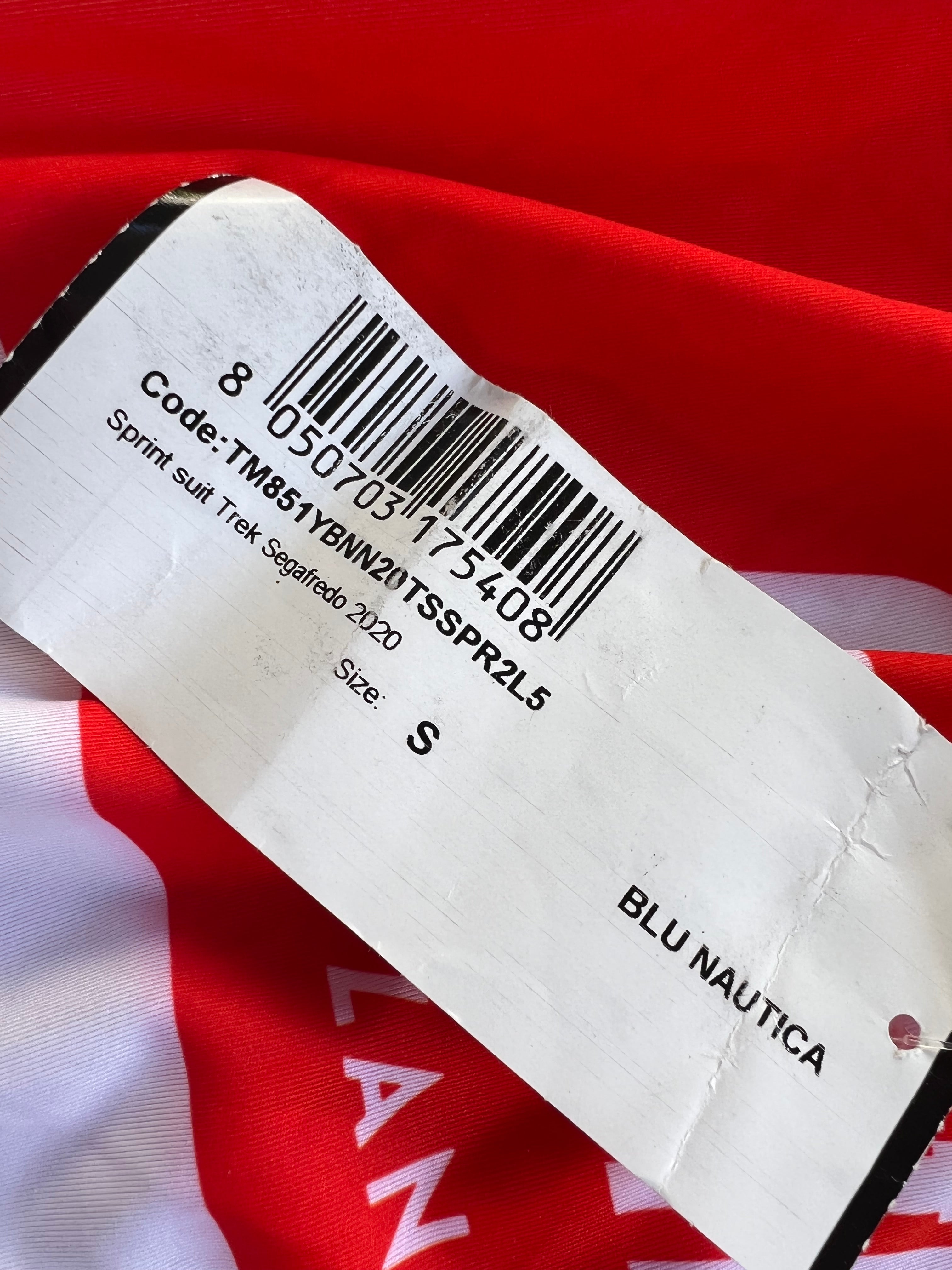 size:s サンティーニ　トレック TREK スキンスーツ ファビオ選手 Santini Team Original Trek Segafredo Race Suit, White | Bikeinn