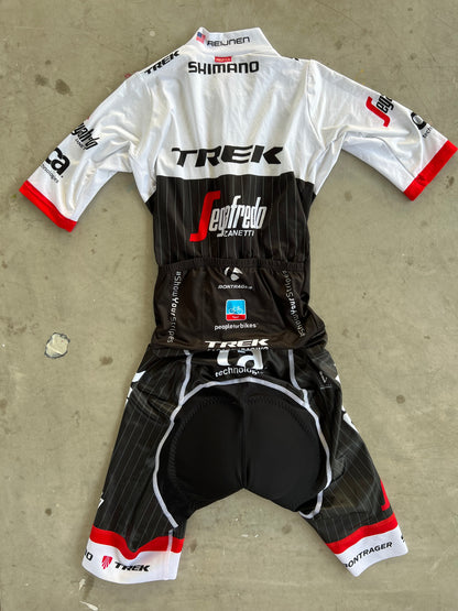 Trek Segafredo | Bontrager Road Suit | White | Rider-Issued Pro Team Kit